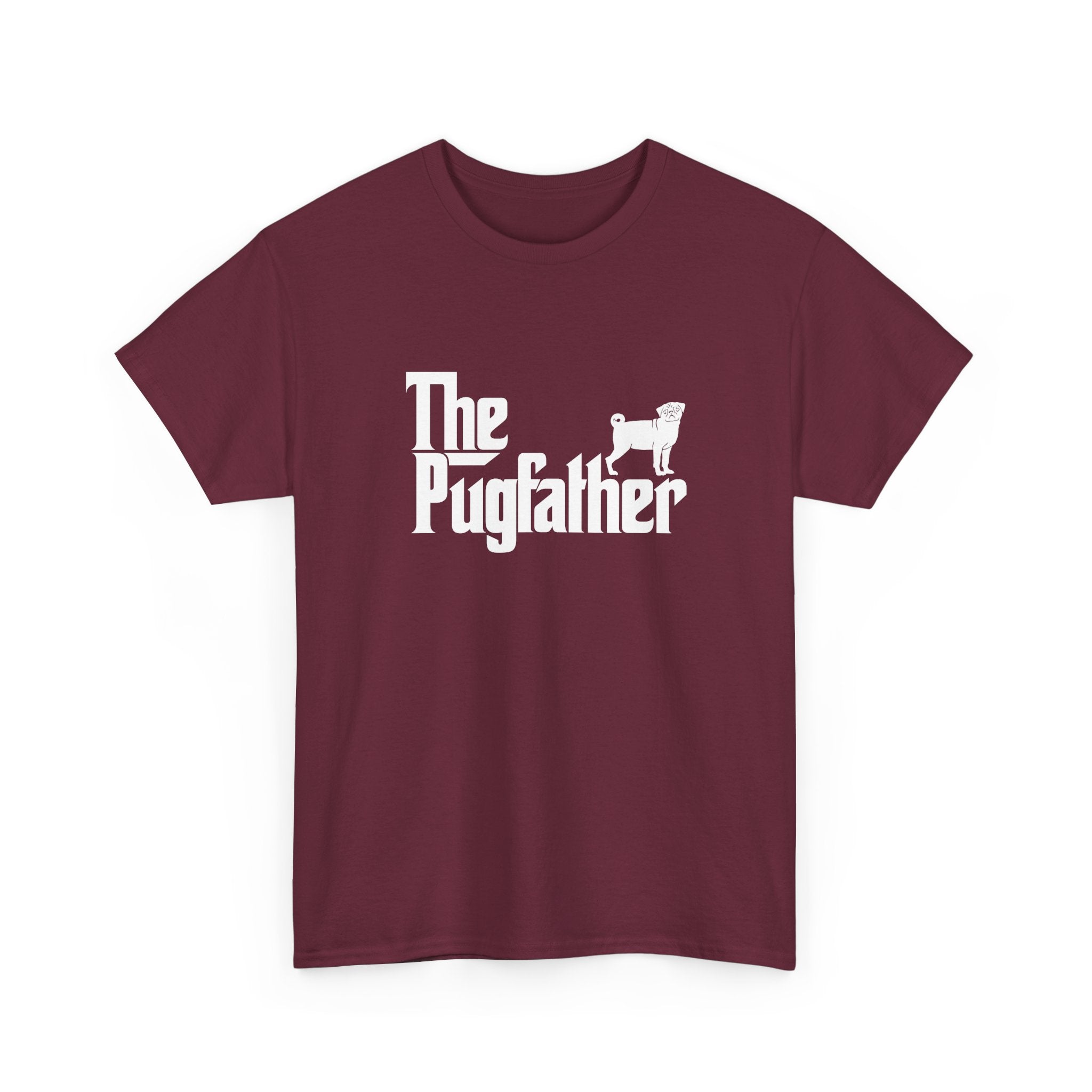 The Pugfather T-Shirt Funny Dog Lover Gift Funny Pug - Unisex Regular Crewneck T-Shirt