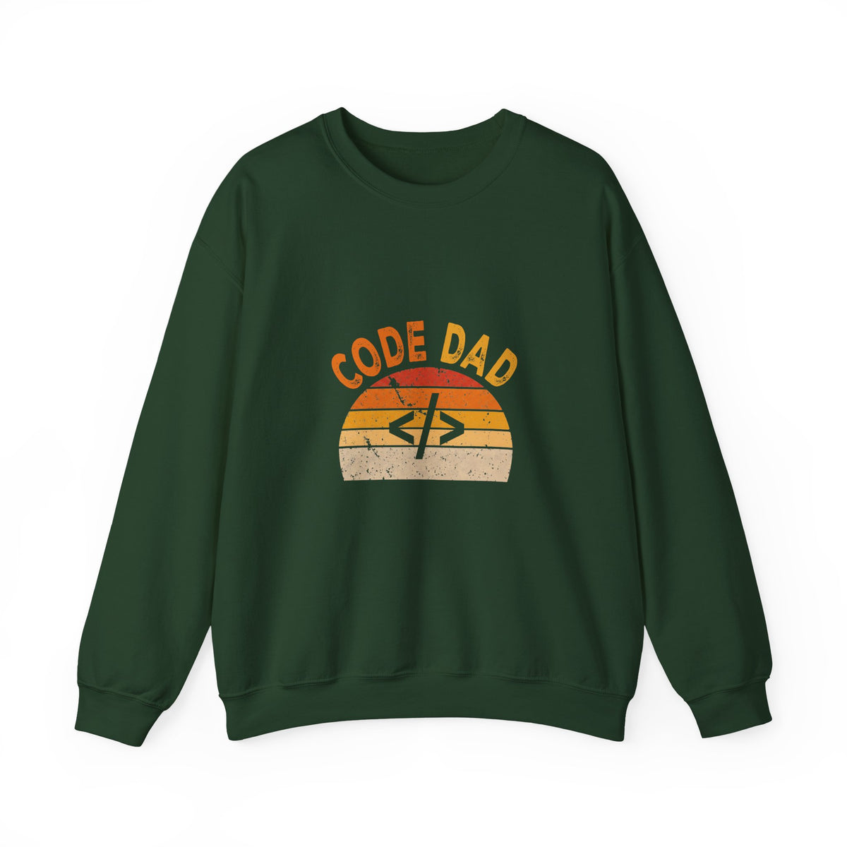 Code Dad Retro Programmer Sweatshirt