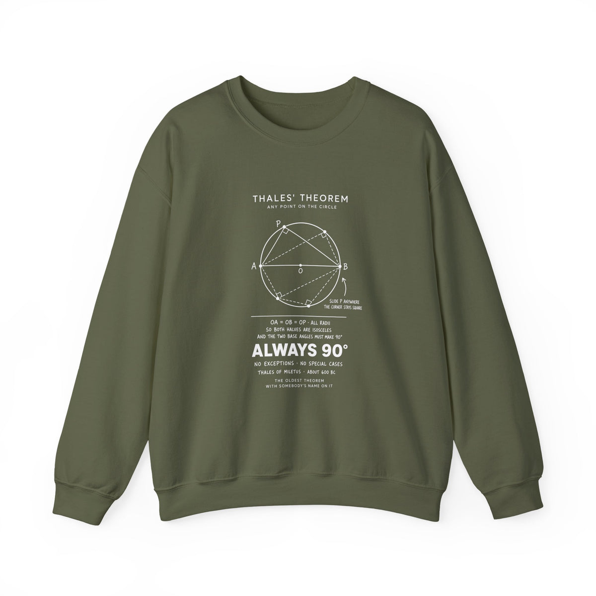 Thales' Theorem Sweatshirt