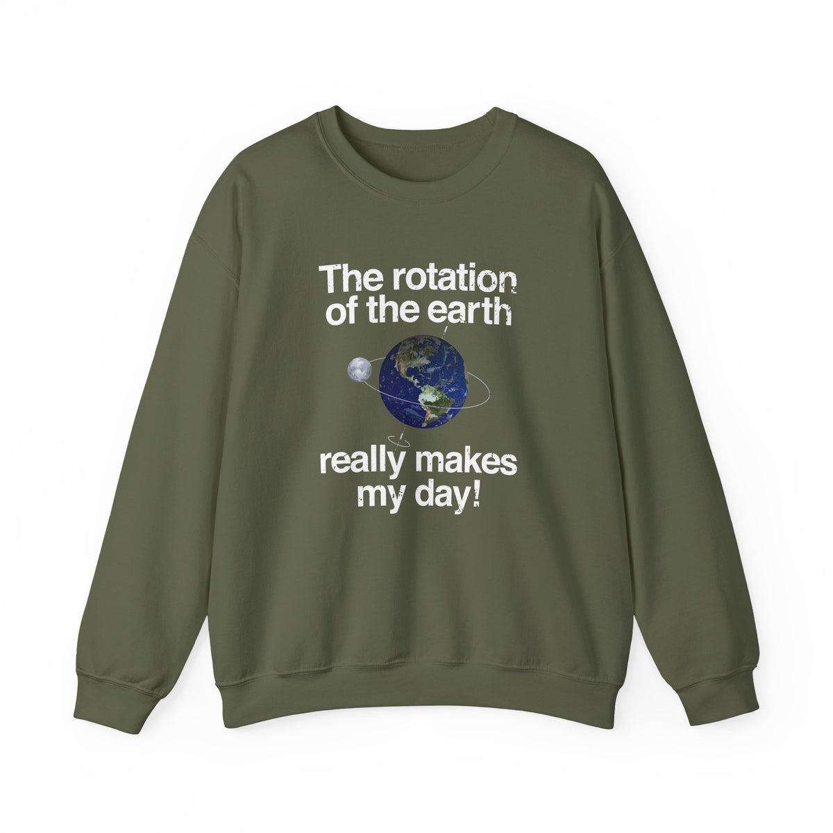 The Rotation Of The Earth Sweatshirt