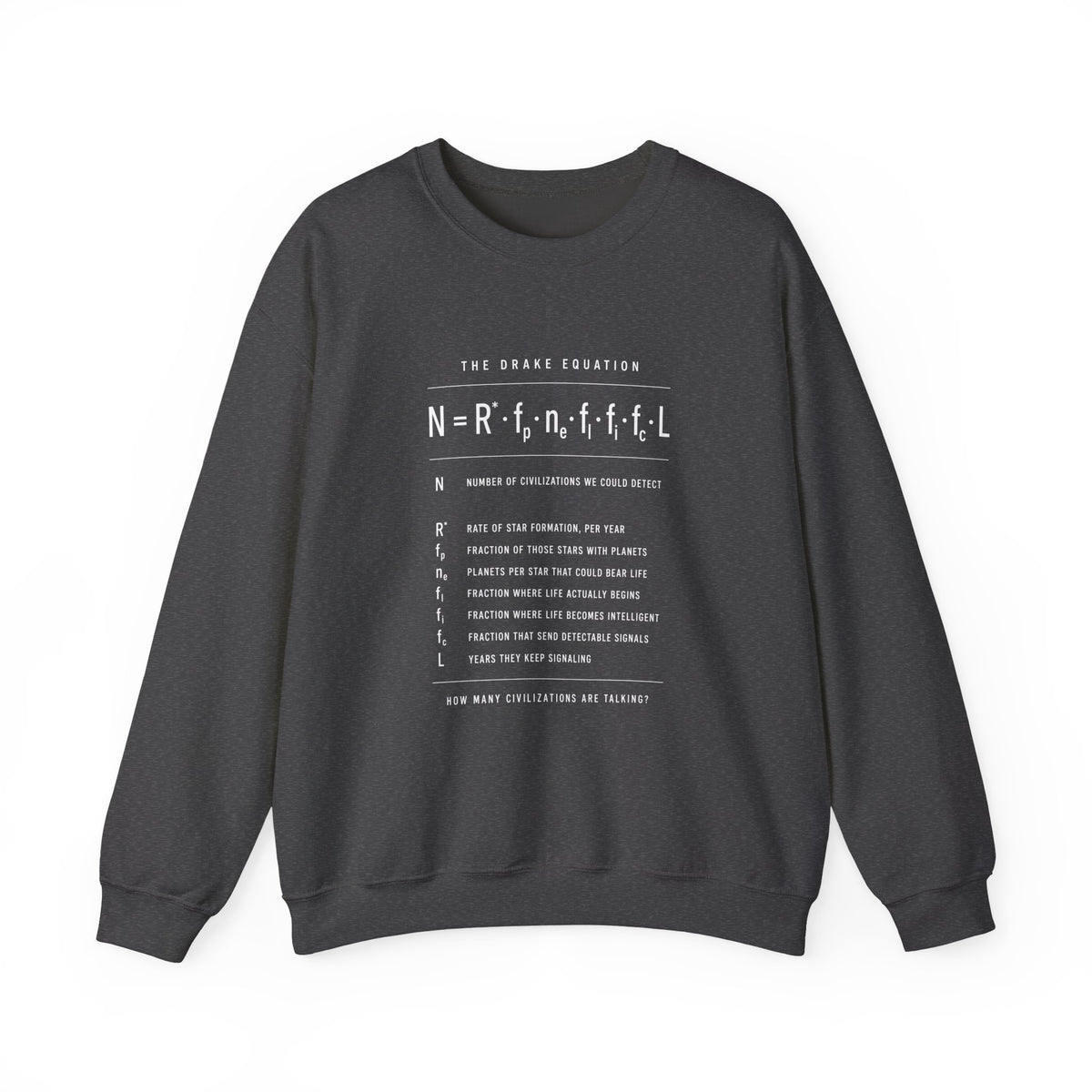 The Drake Equation Sweatshirt