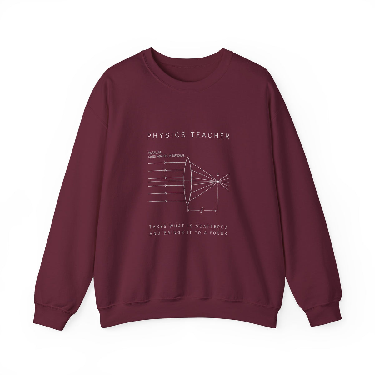 Physics Teacher: The Lens Sweatshirt
