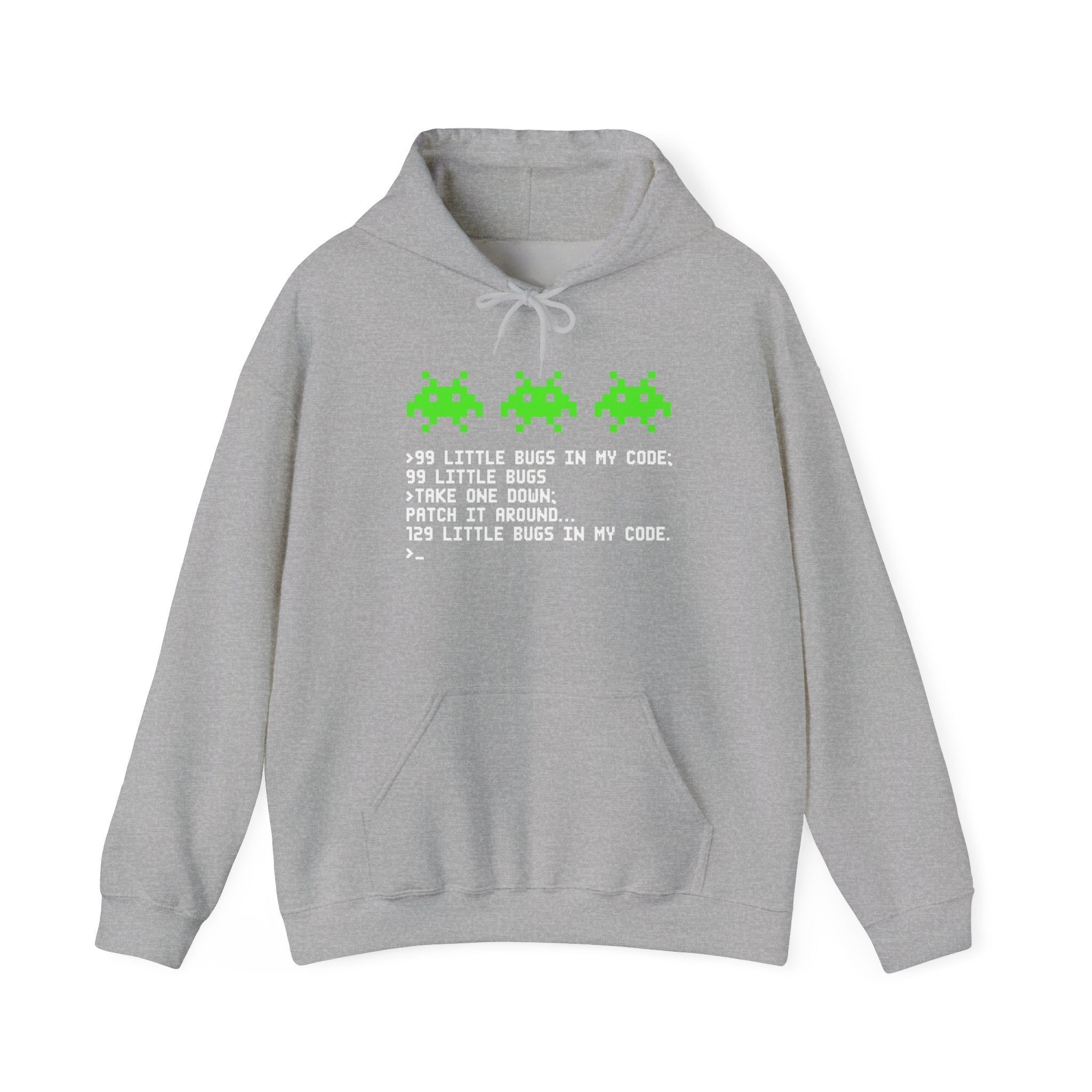 99 Little Bugs In My Code - Nerd Hoodie - It Hoodie - Unisex Hooded Sweatshirt