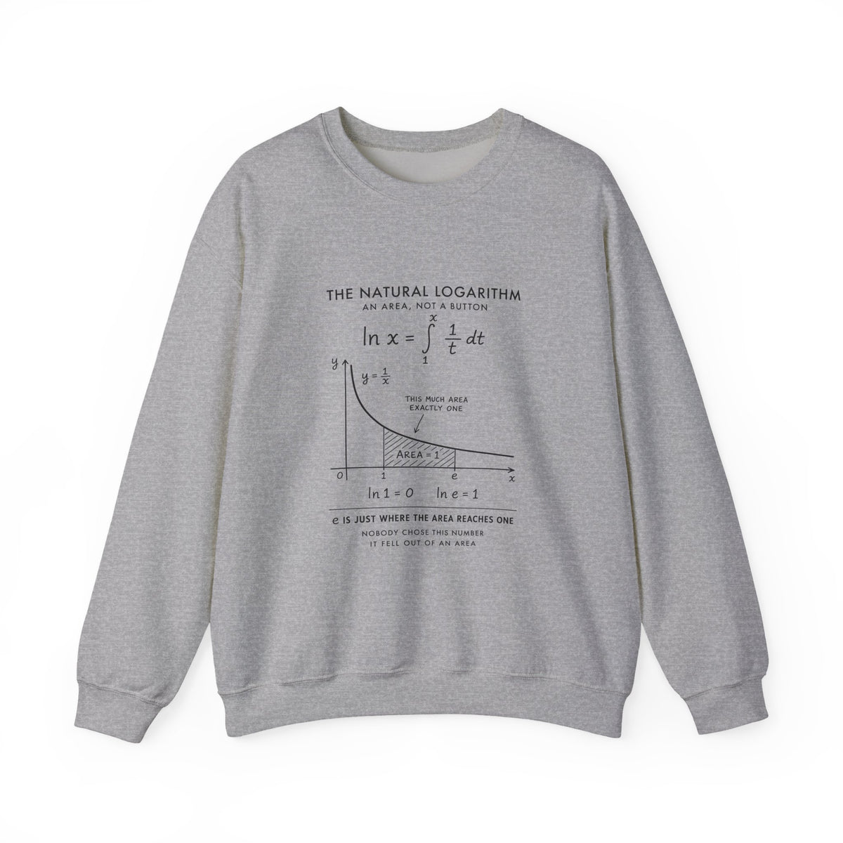 The Natural Logarithm Sweatshirt