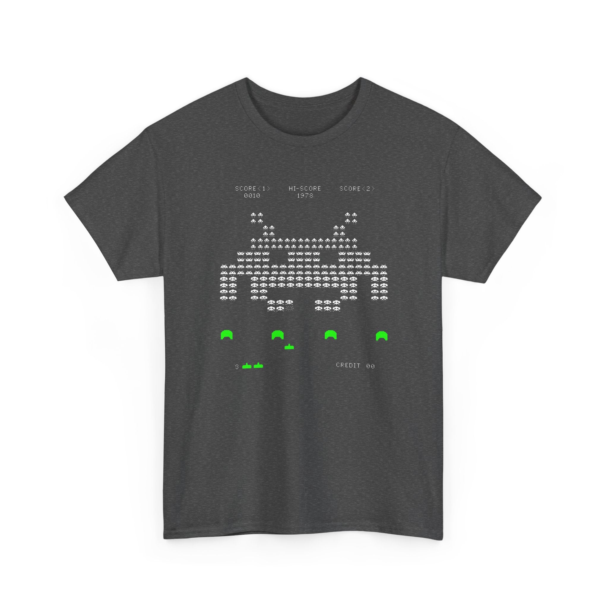 Space Invaders Retro Video Gamer High Score 1978 - Regular Unisex Crewneck T-Shirt