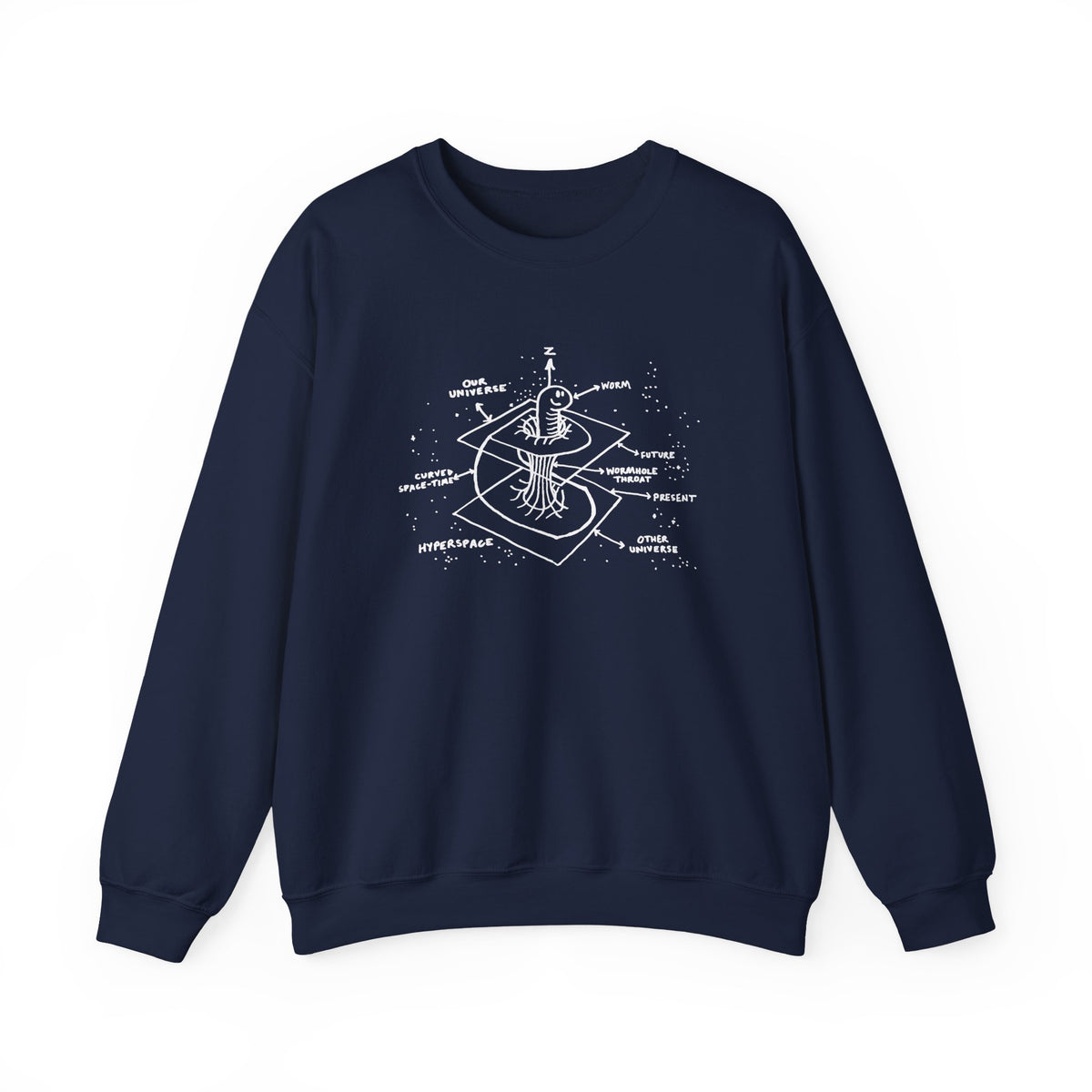 Time Warp Physics Wormhole Sweatshirt