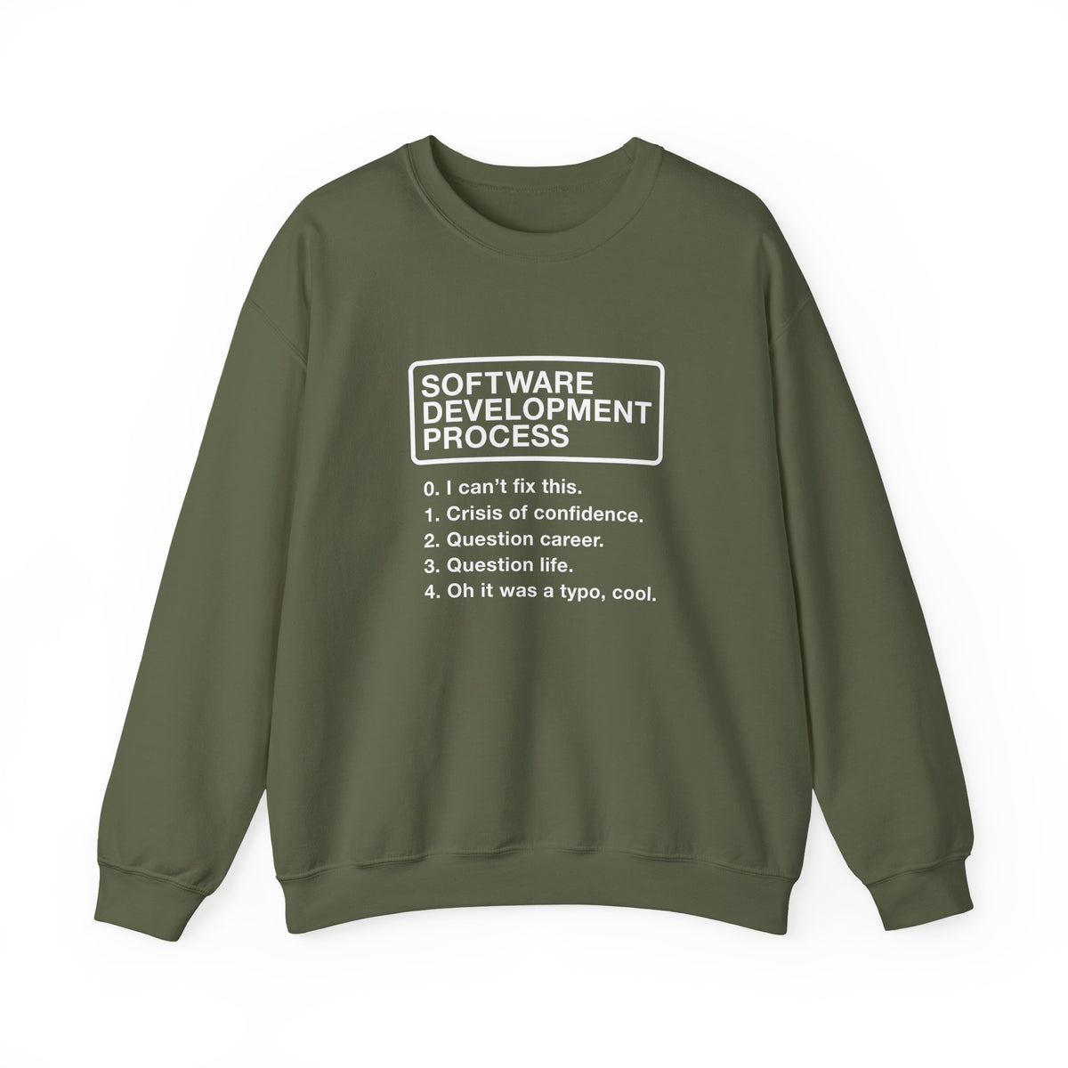 Software Development Process Sweatshirt
