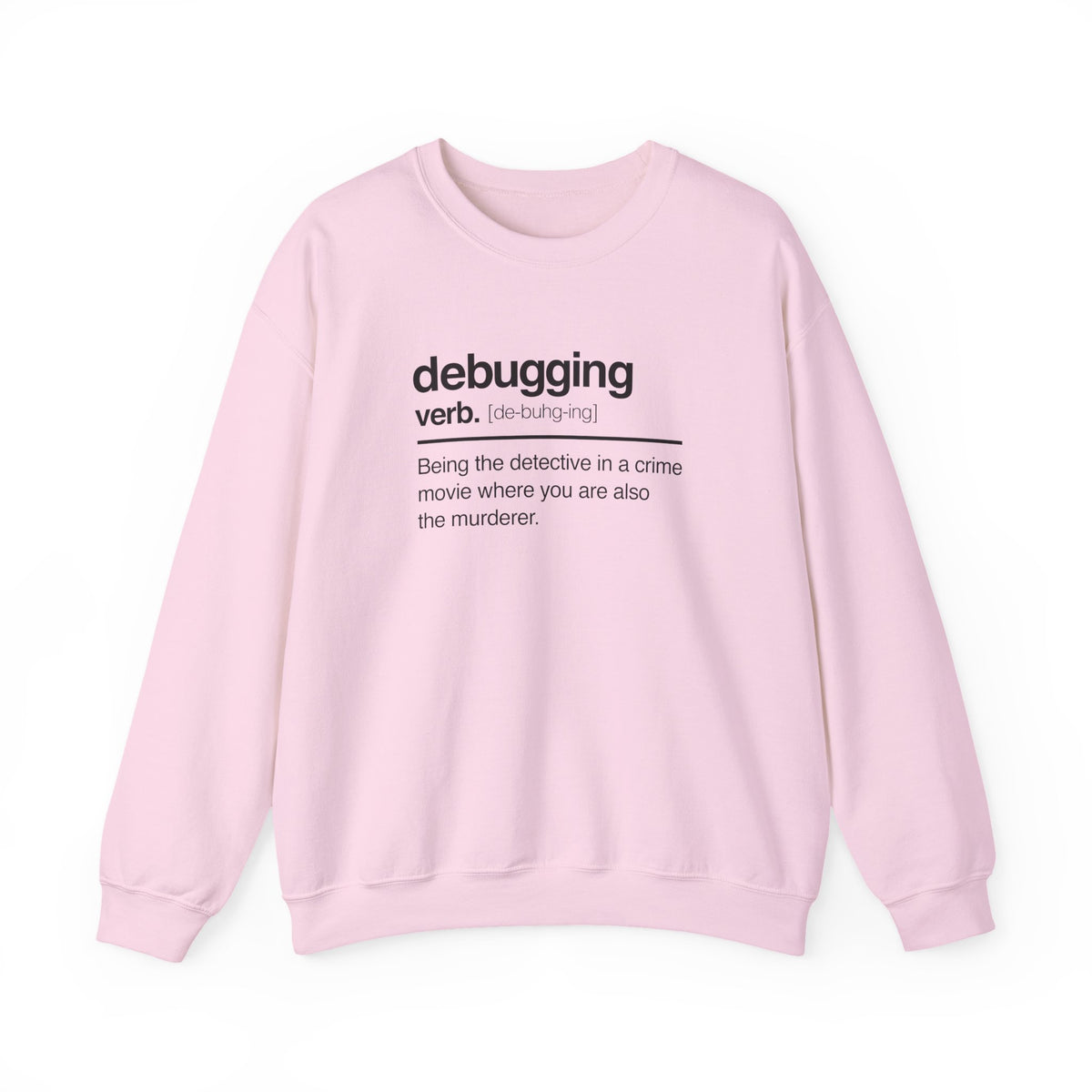 Debugging Verb Sweatshirt