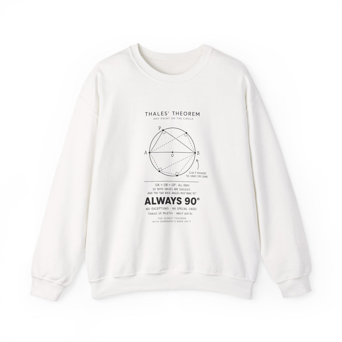 Thales' Theorem Sweatshirt