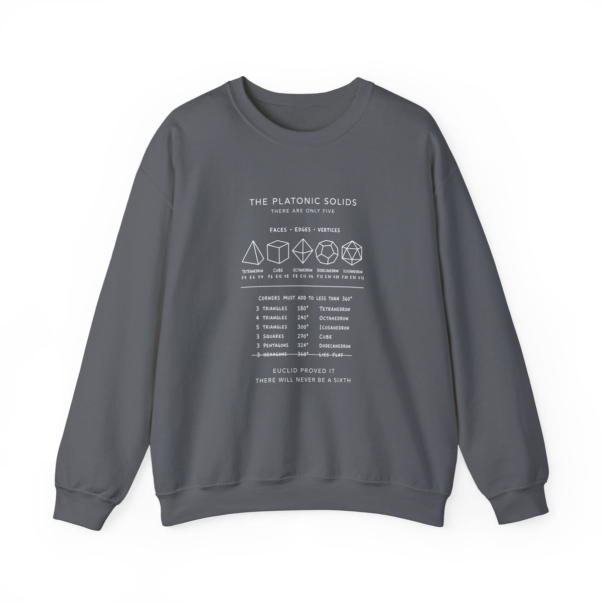 The Platonic Solids Sweatshirt