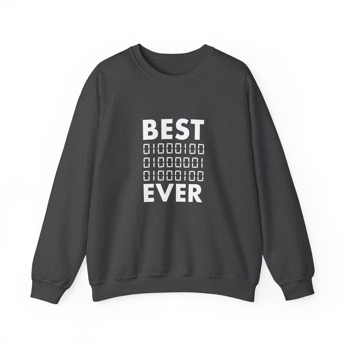 Best Dad Ever In Binary Sweatshirt