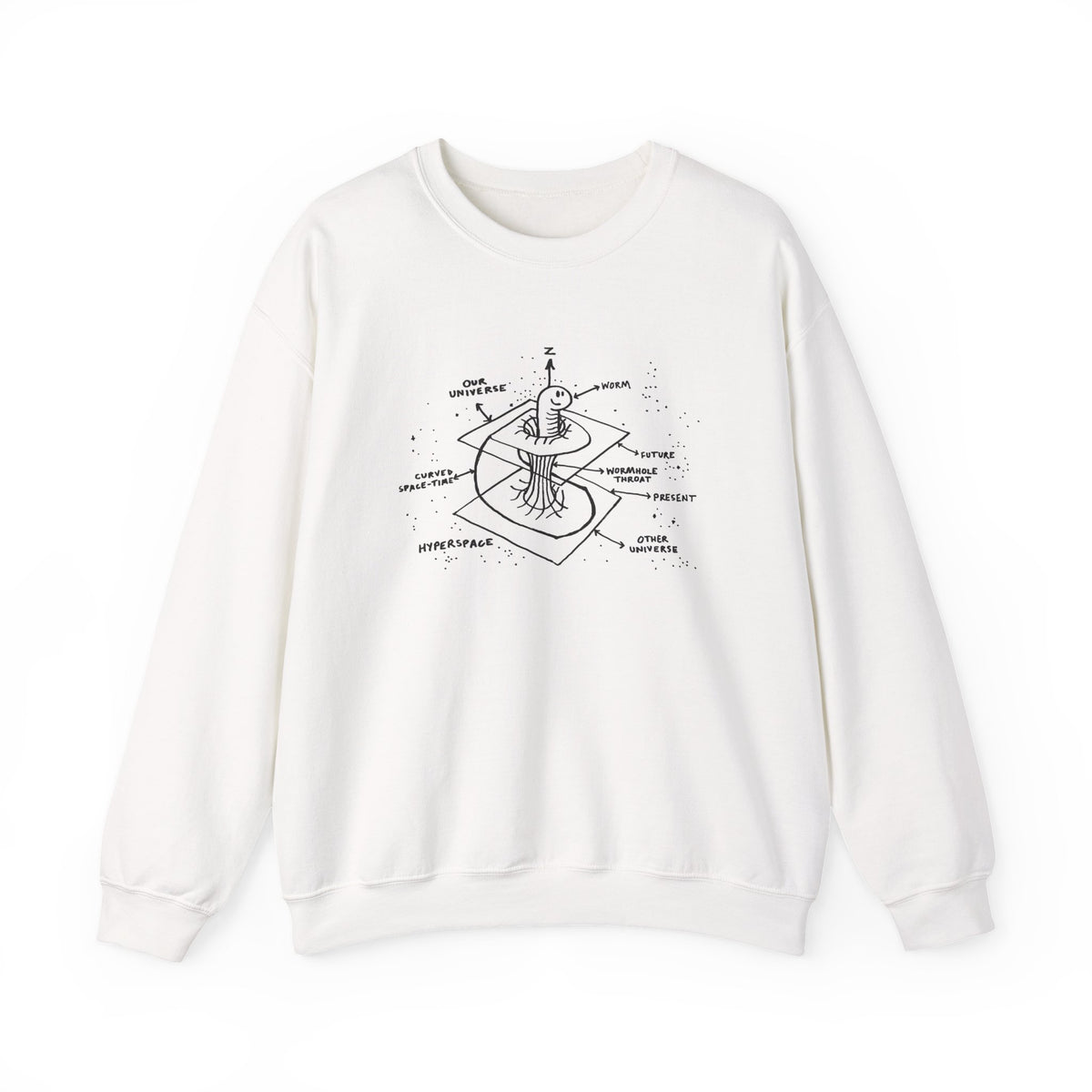 Time Warp Physics Wormhole Sweatshirt