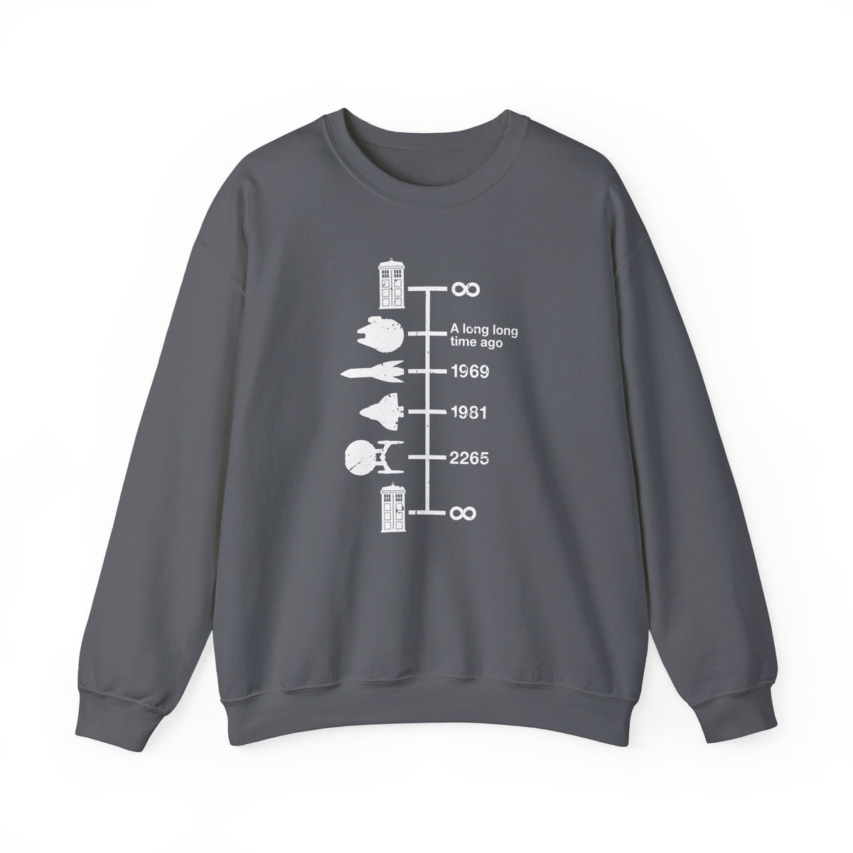 Spaceships Timeline Sweatshirt