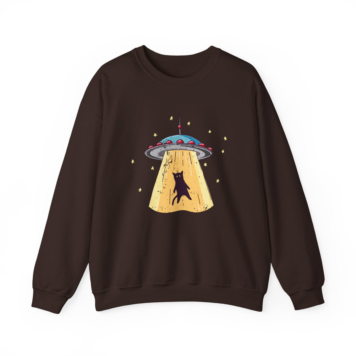 Cat UFO Abduction Sweatshirt