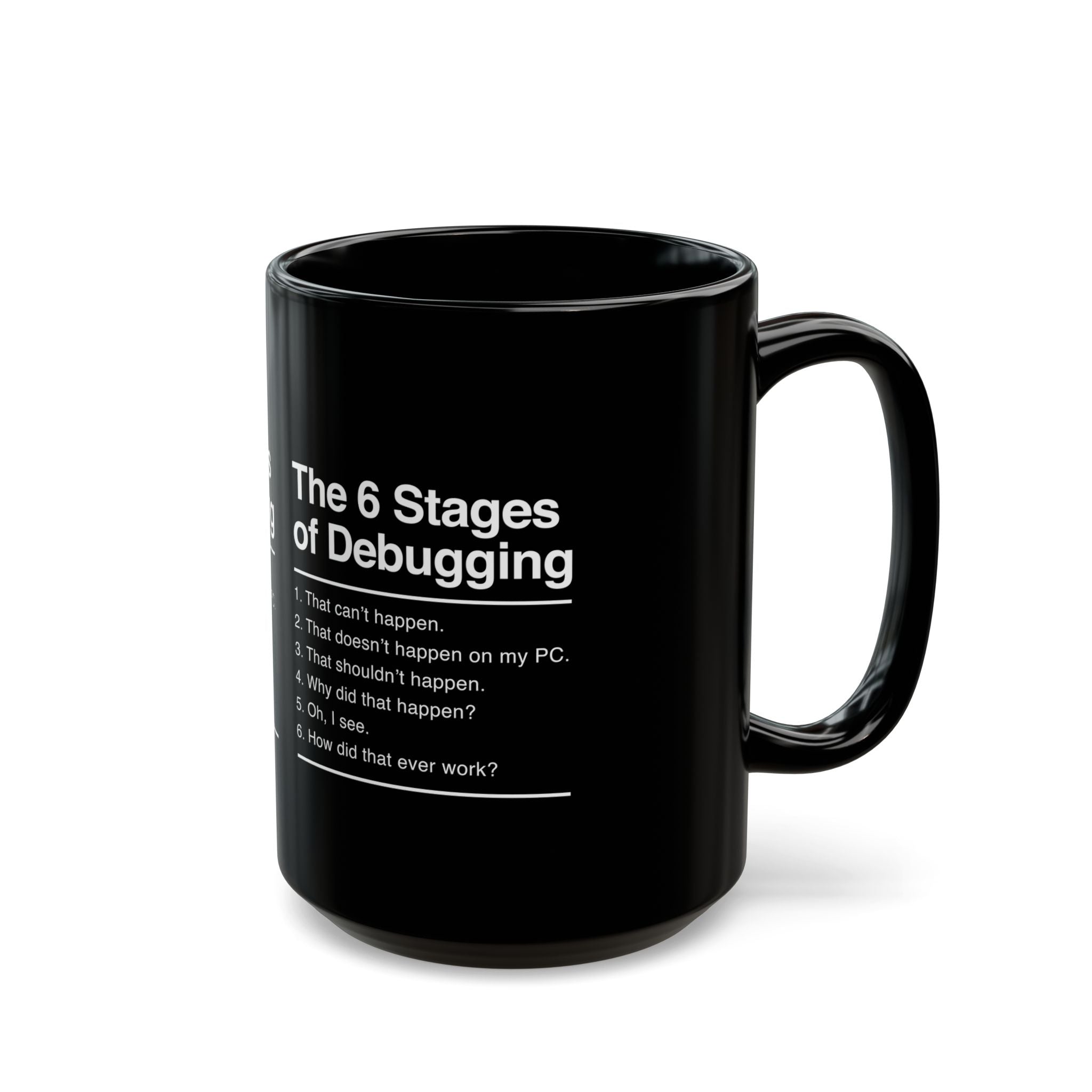 Programmer Noun - Black Glossy Mug