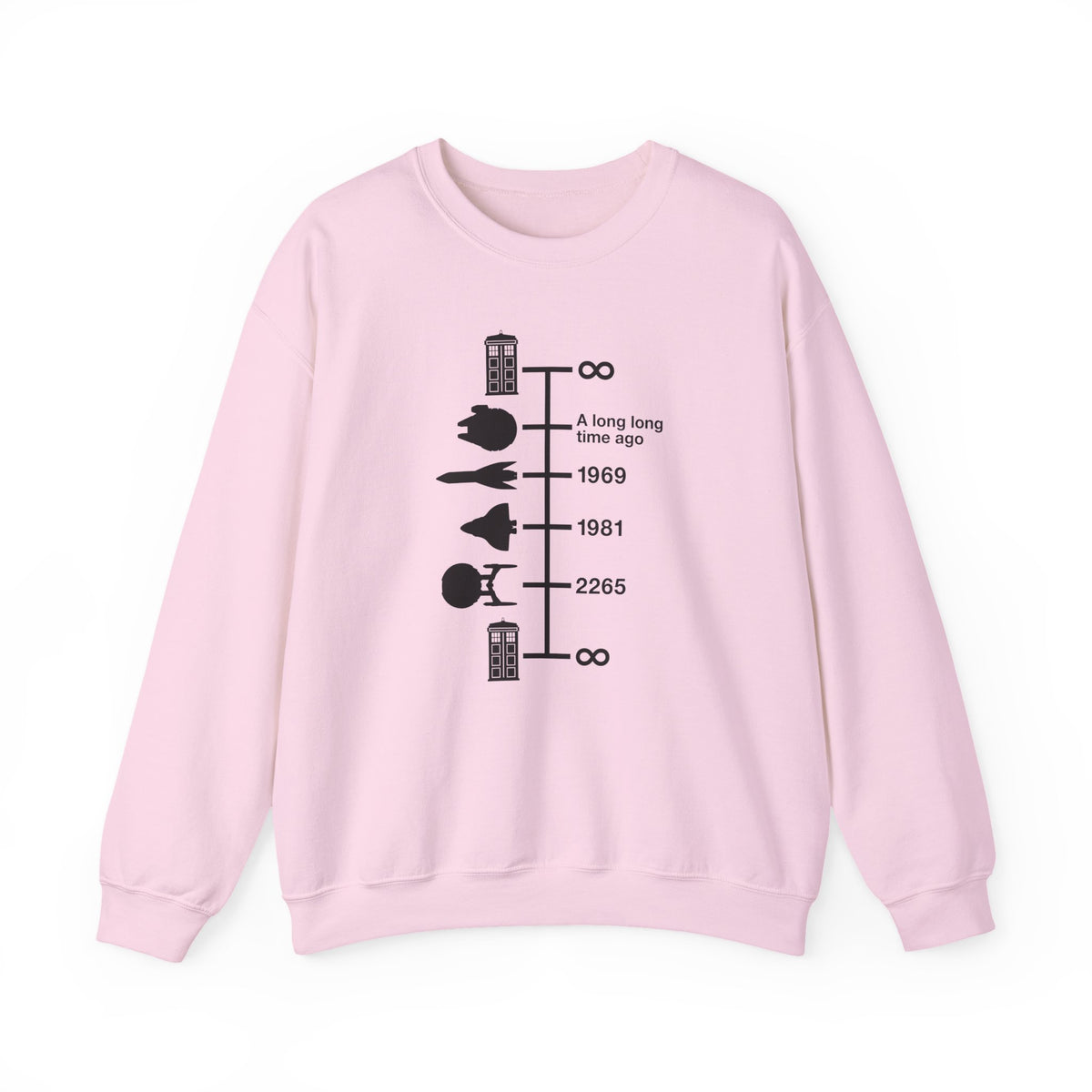 Spaceships Timeline Sweatshirt