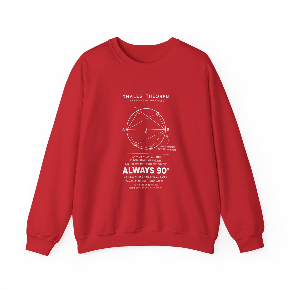 Thales' Theorem Sweatshirt