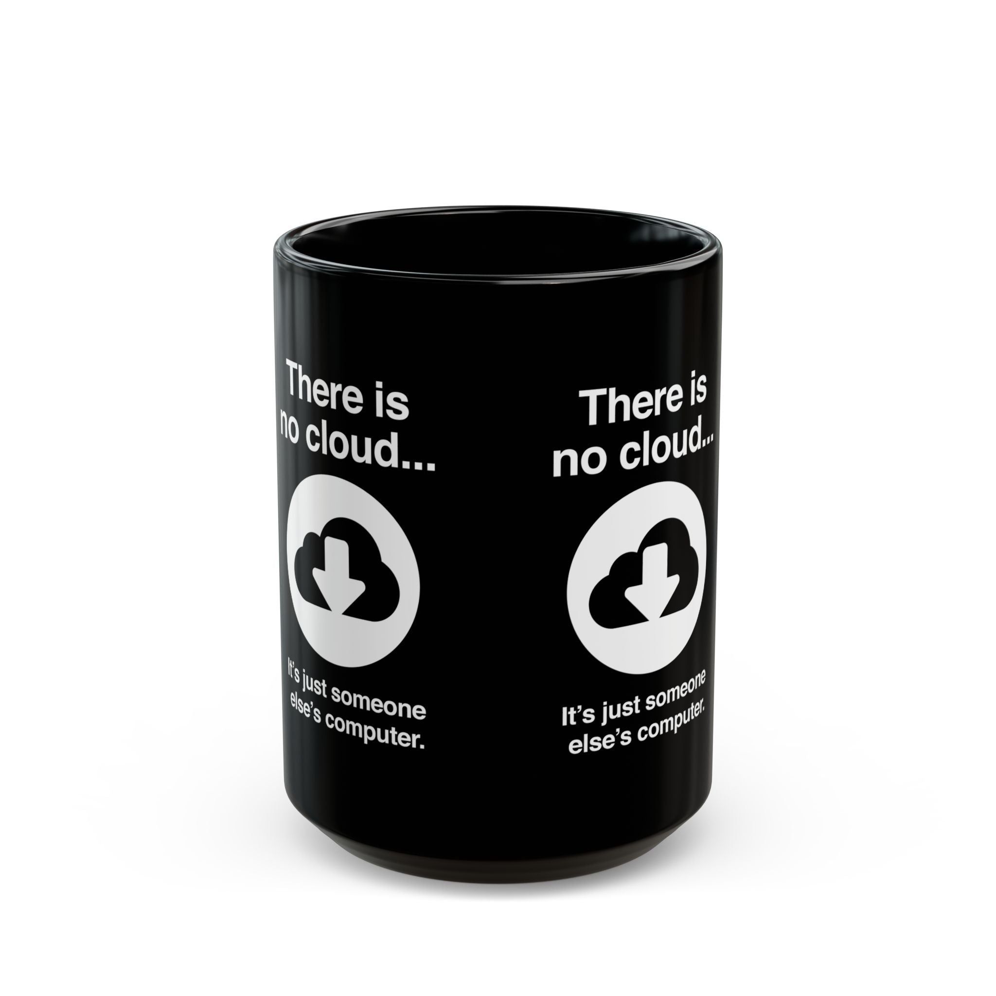 Programmer Noun - Black Glossy Mug