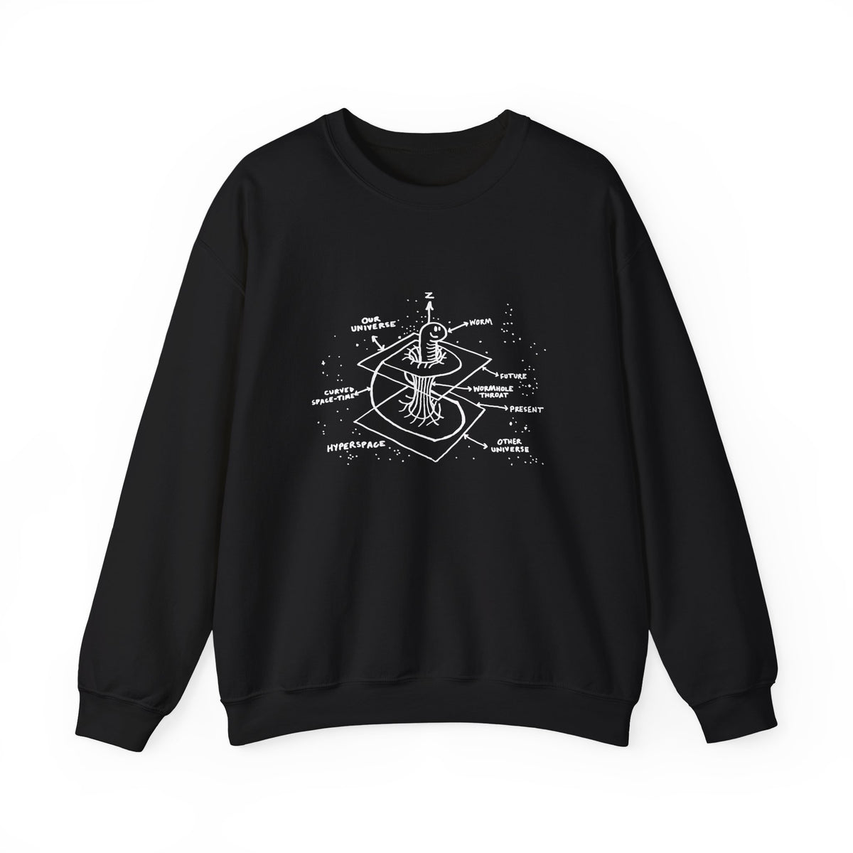 Time Warp Physics Wormhole Sweatshirt