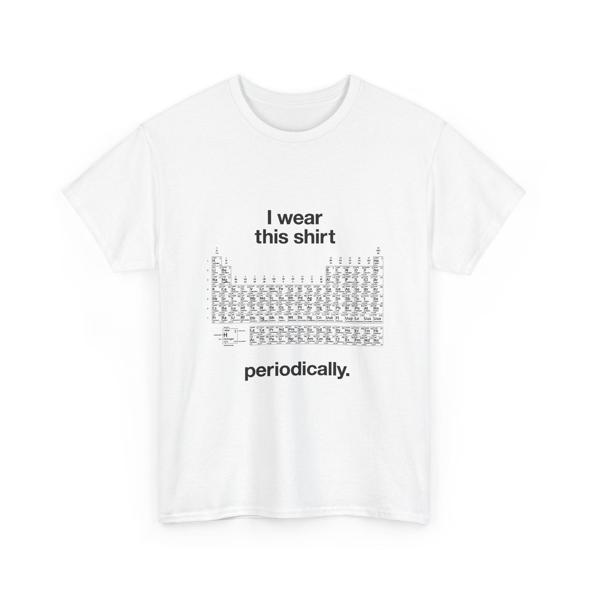 Monochrome Periodic Table