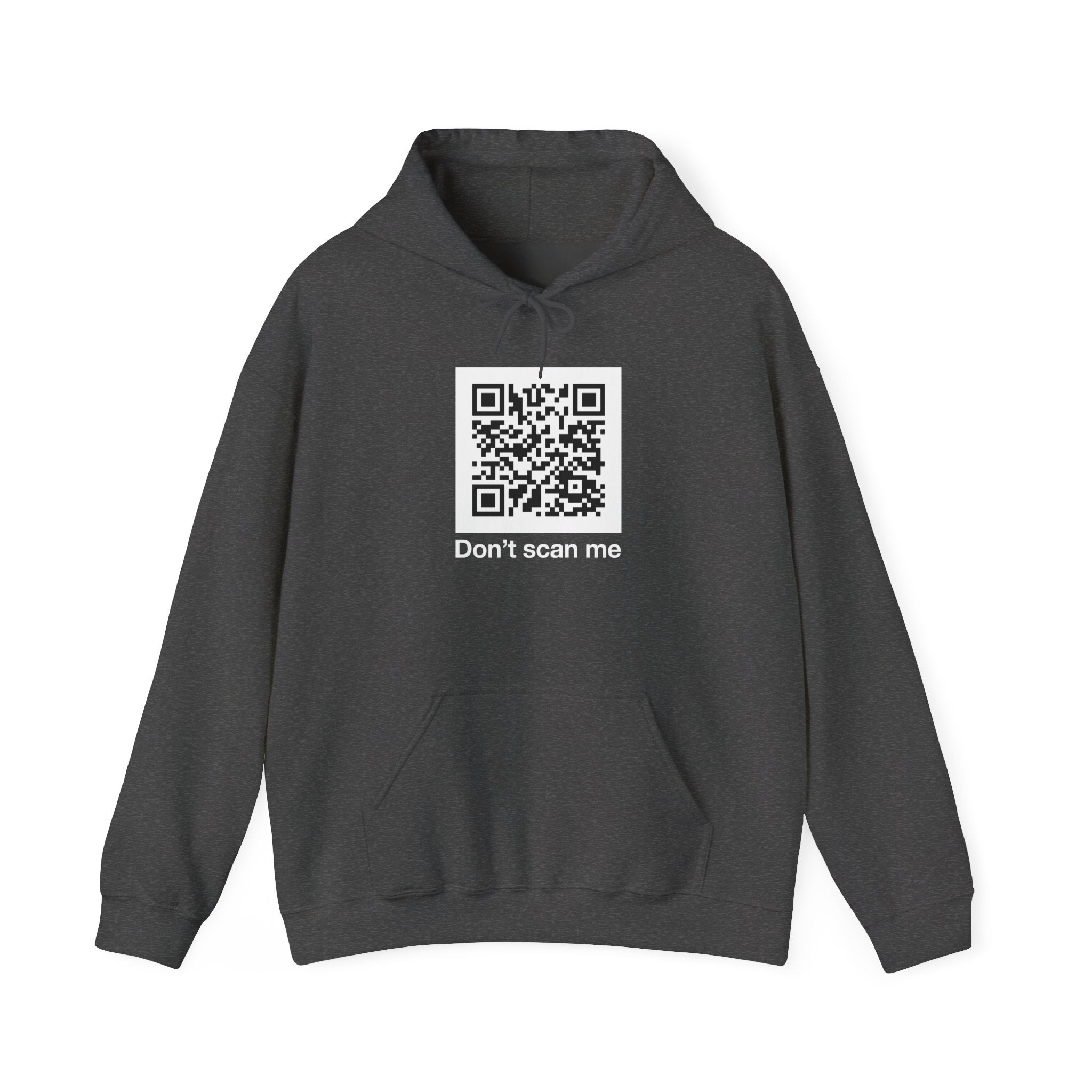 Qr Code Prank - Rick Astley - Dont Scan Me - Unisex Hooded Sweatshirt