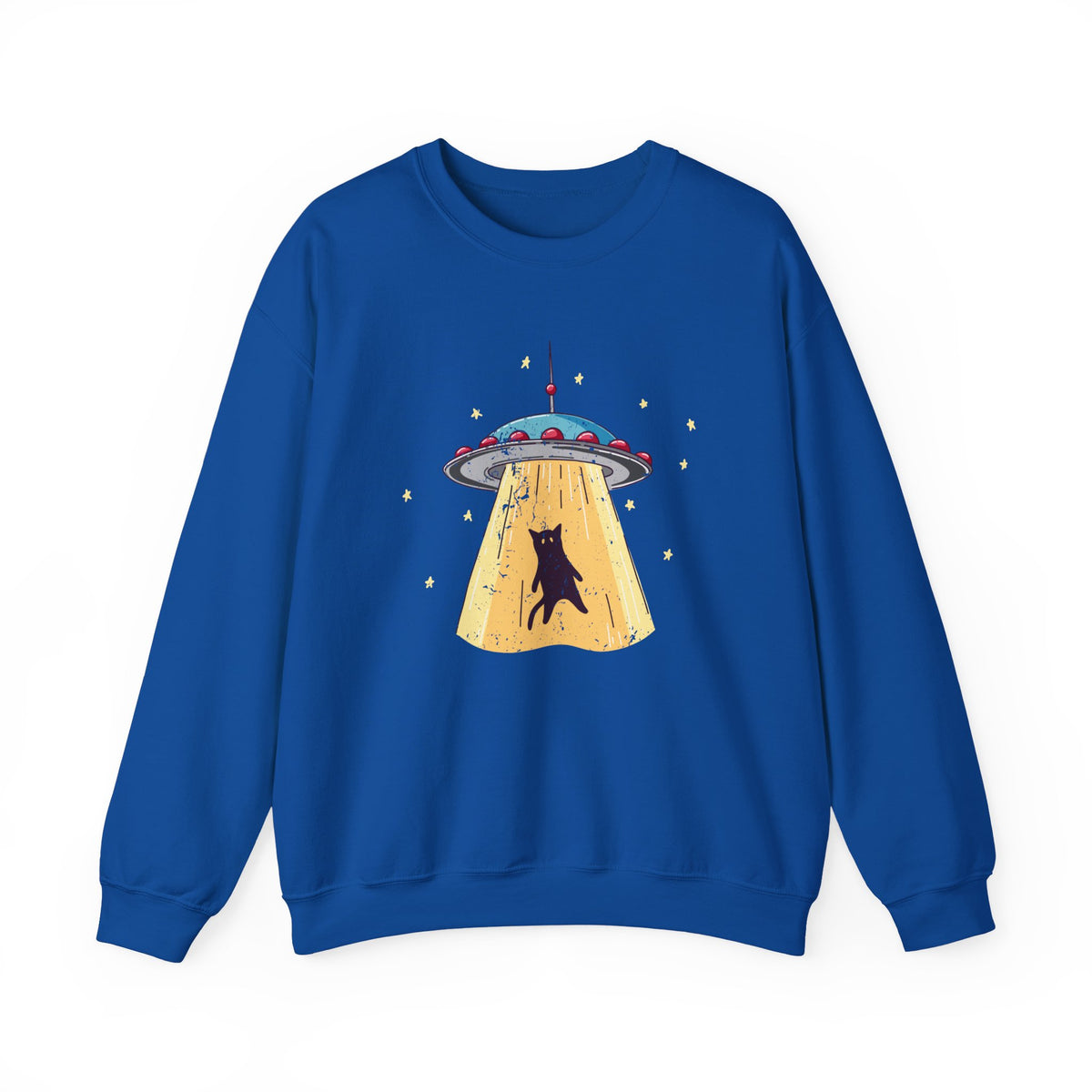 Cat UFO Abduction Sweatshirt