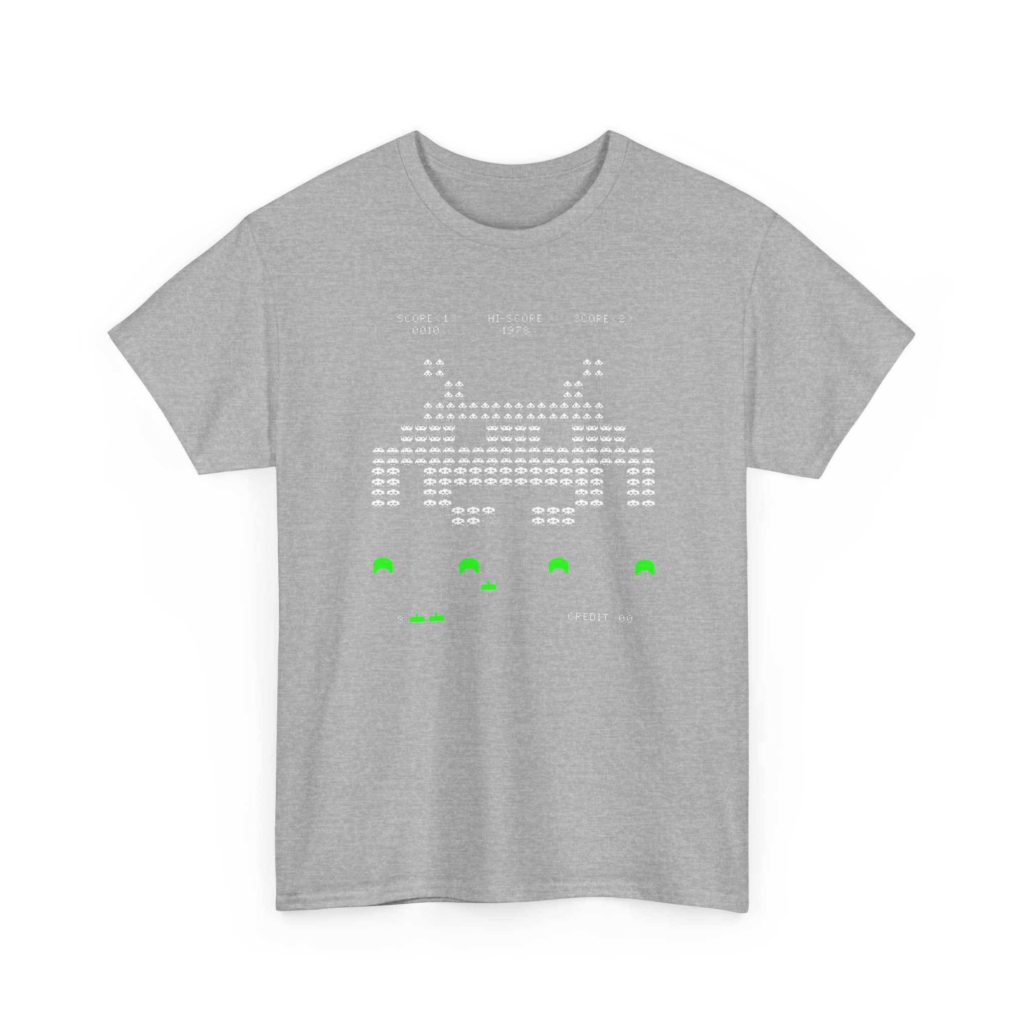 Space Invaders Retro Video Gamer High Score 1978 - Regular Unisex Crewneck T-Shirt