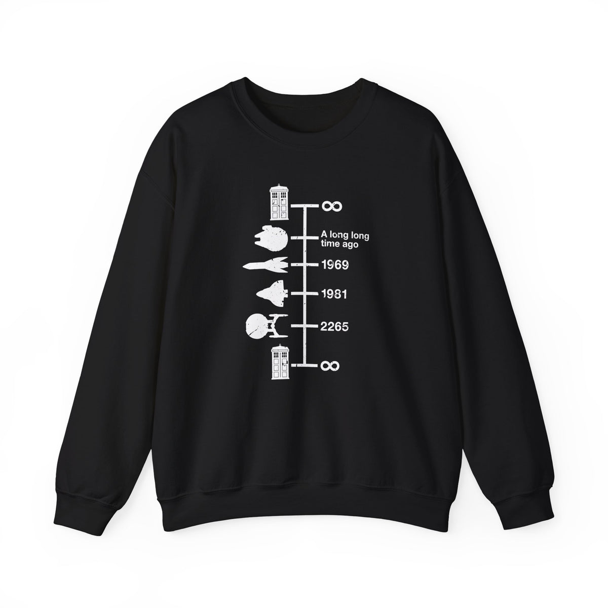 Spaceships Timeline Sweatshirt