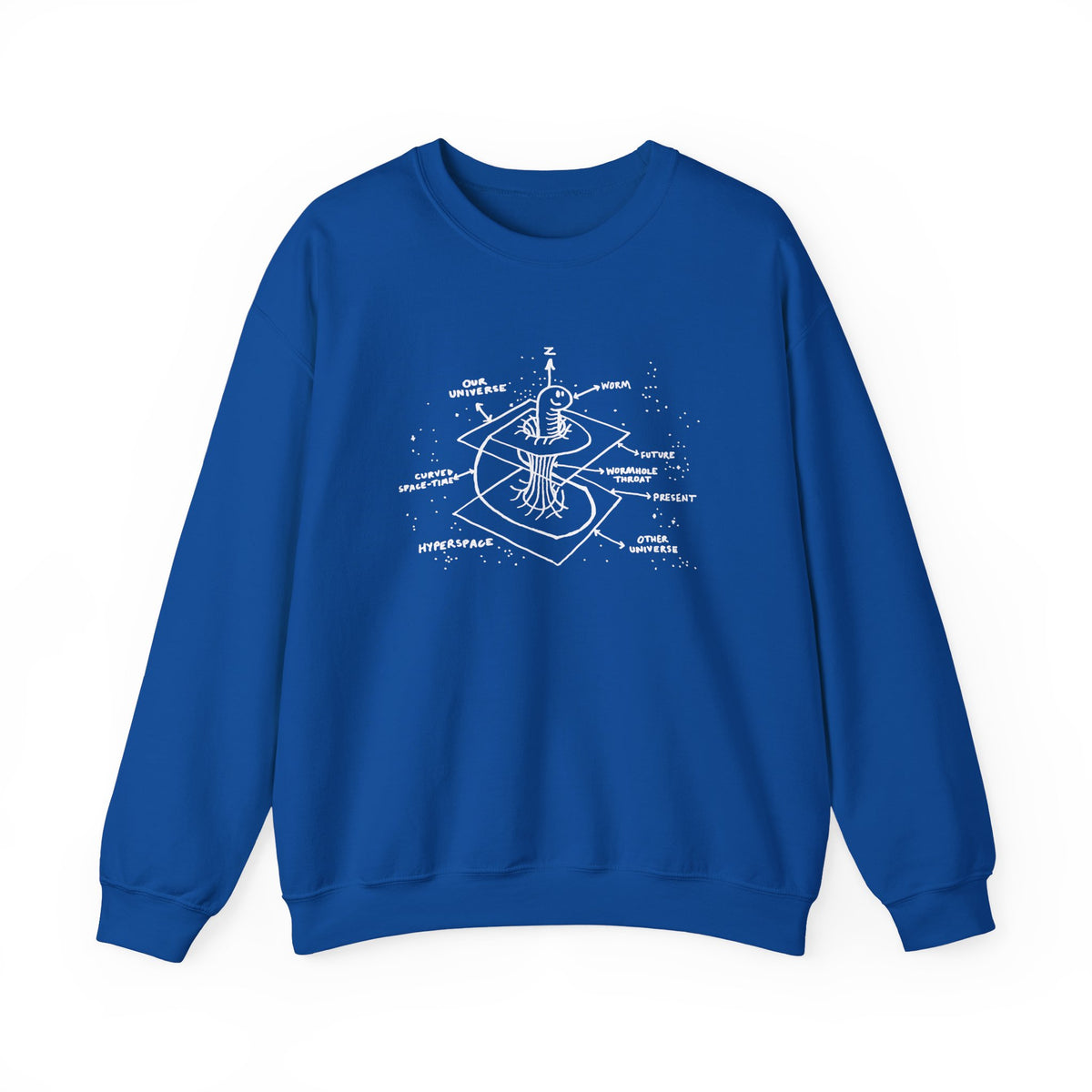 Time Warp Physics Wormhole Sweatshirt
