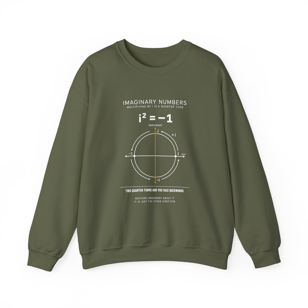 Imaginary Numbers Sweatshirt