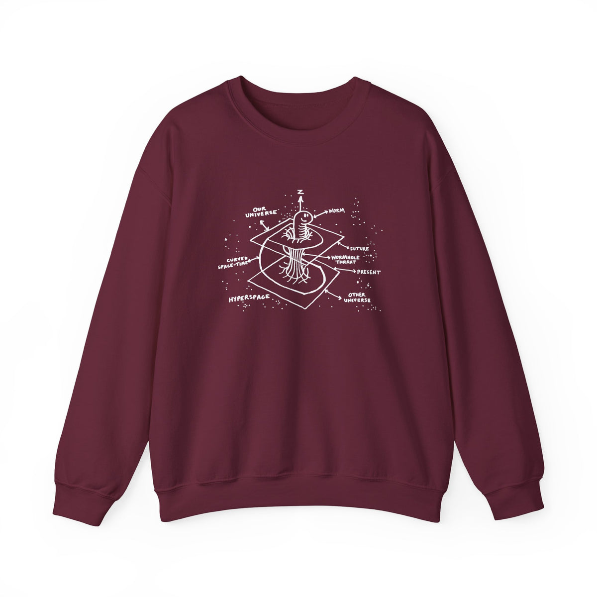 Time Warp Physics Wormhole Sweatshirt