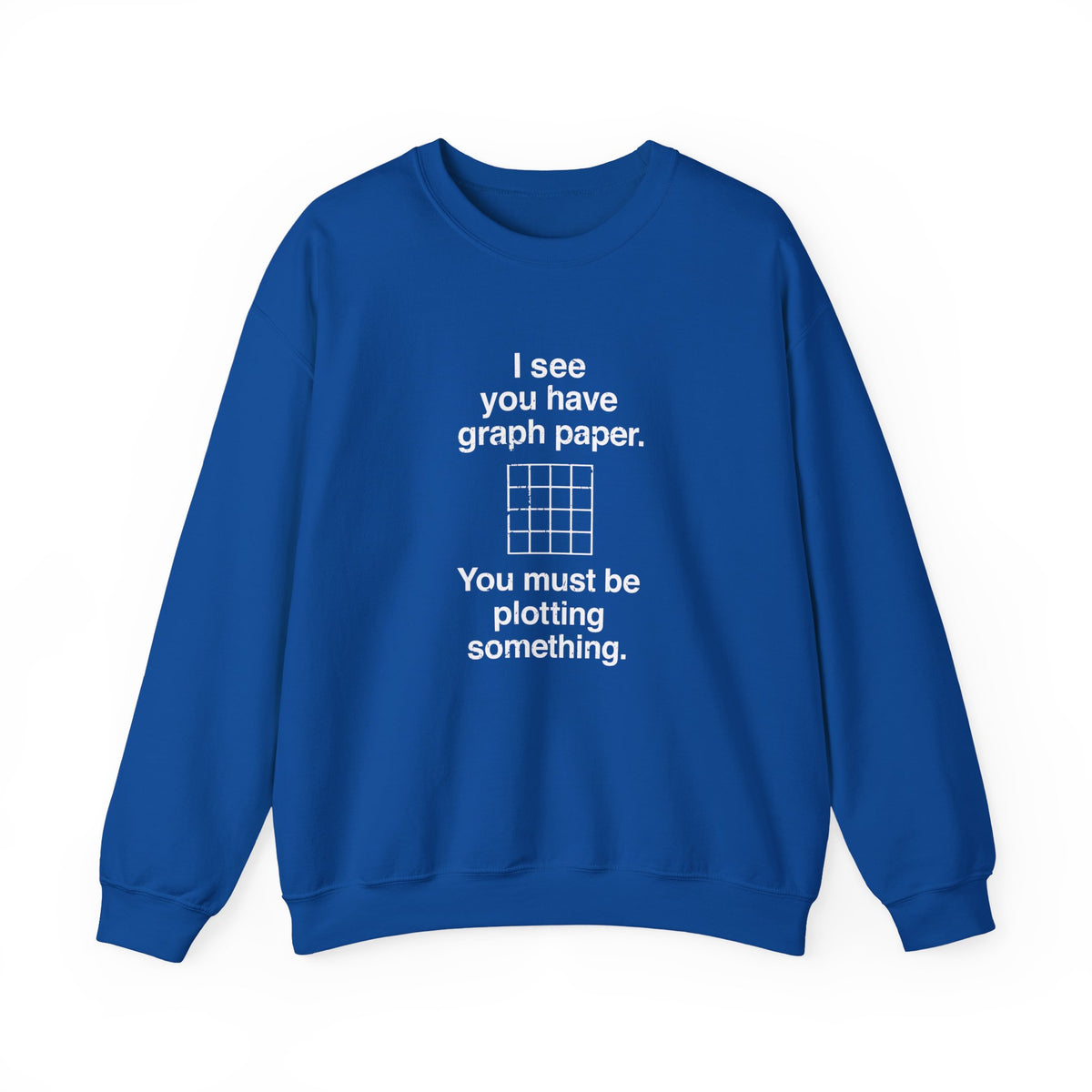 I See You Have Graph Paper Sweatshirt