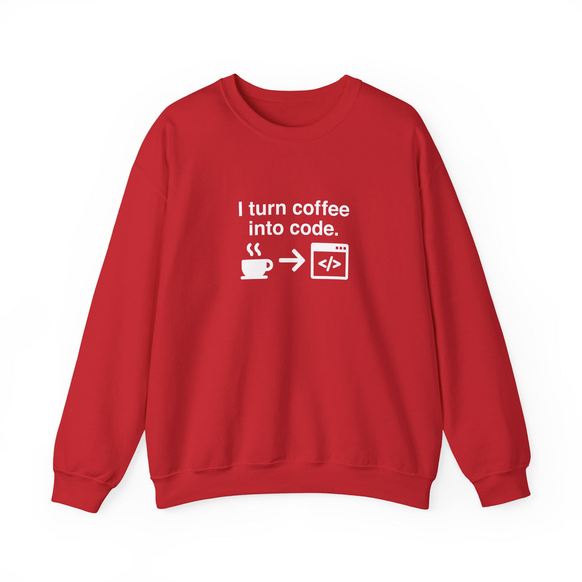 I Turn Coffee Into Code Sweatshirt