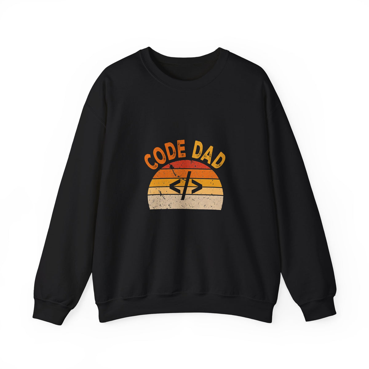 Code Dad Retro Programmer Sweatshirt