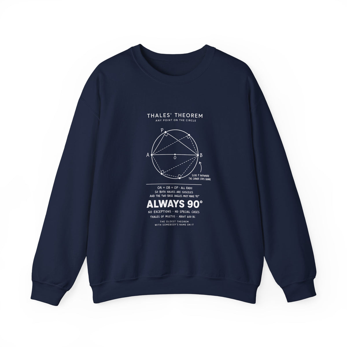 Thales' Theorem Sweatshirt