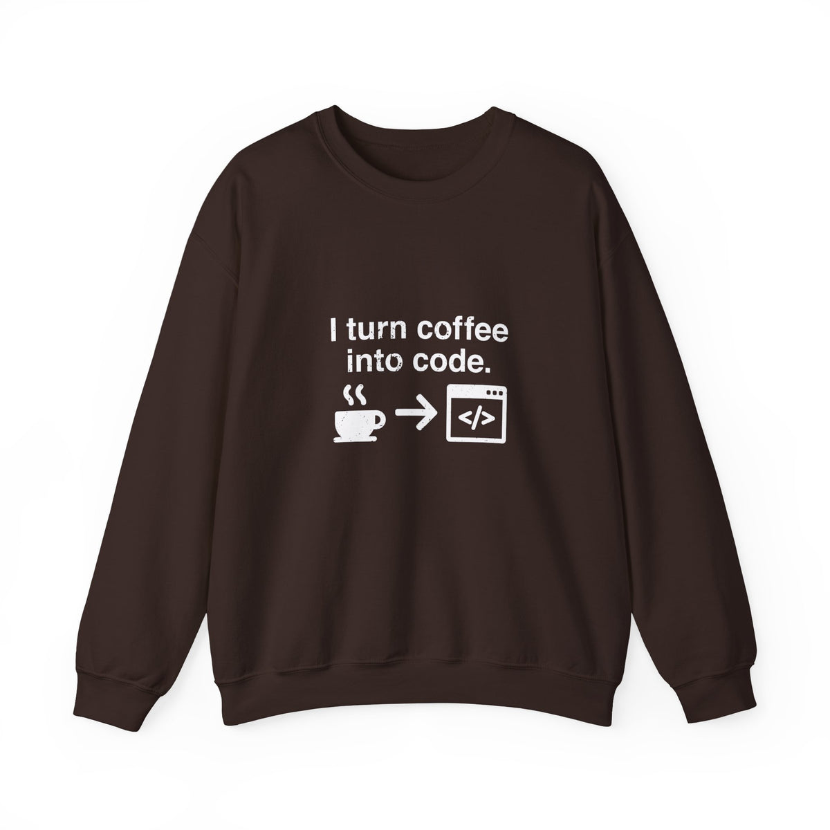 I Turn Coffee Into Code Sweatshirt