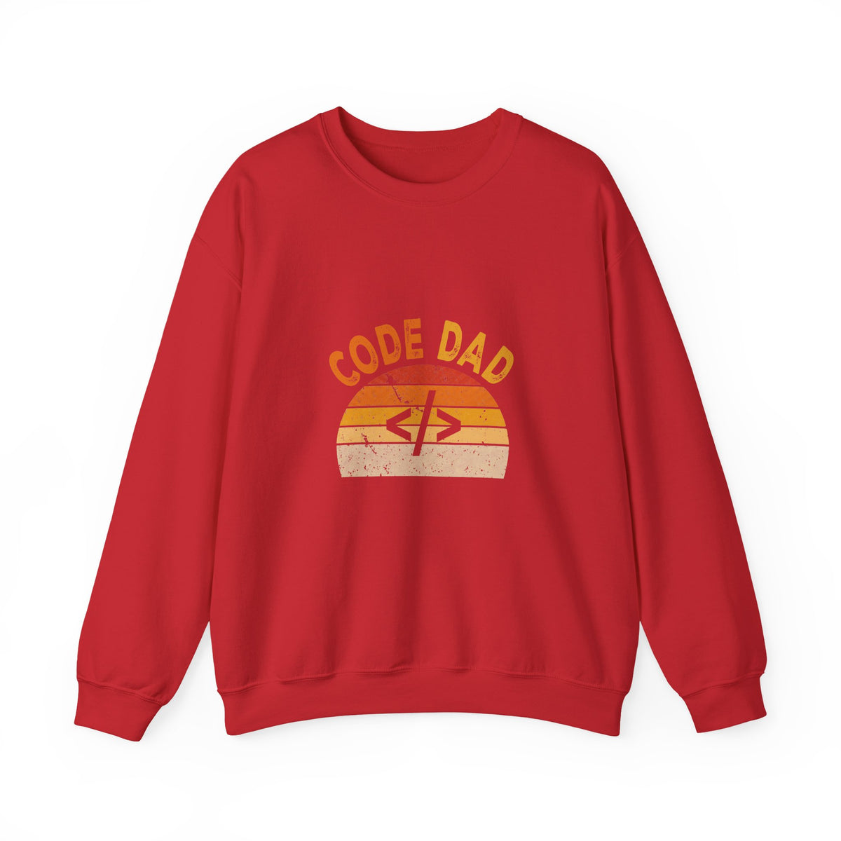 Code Dad Retro Programmer Sweatshirt