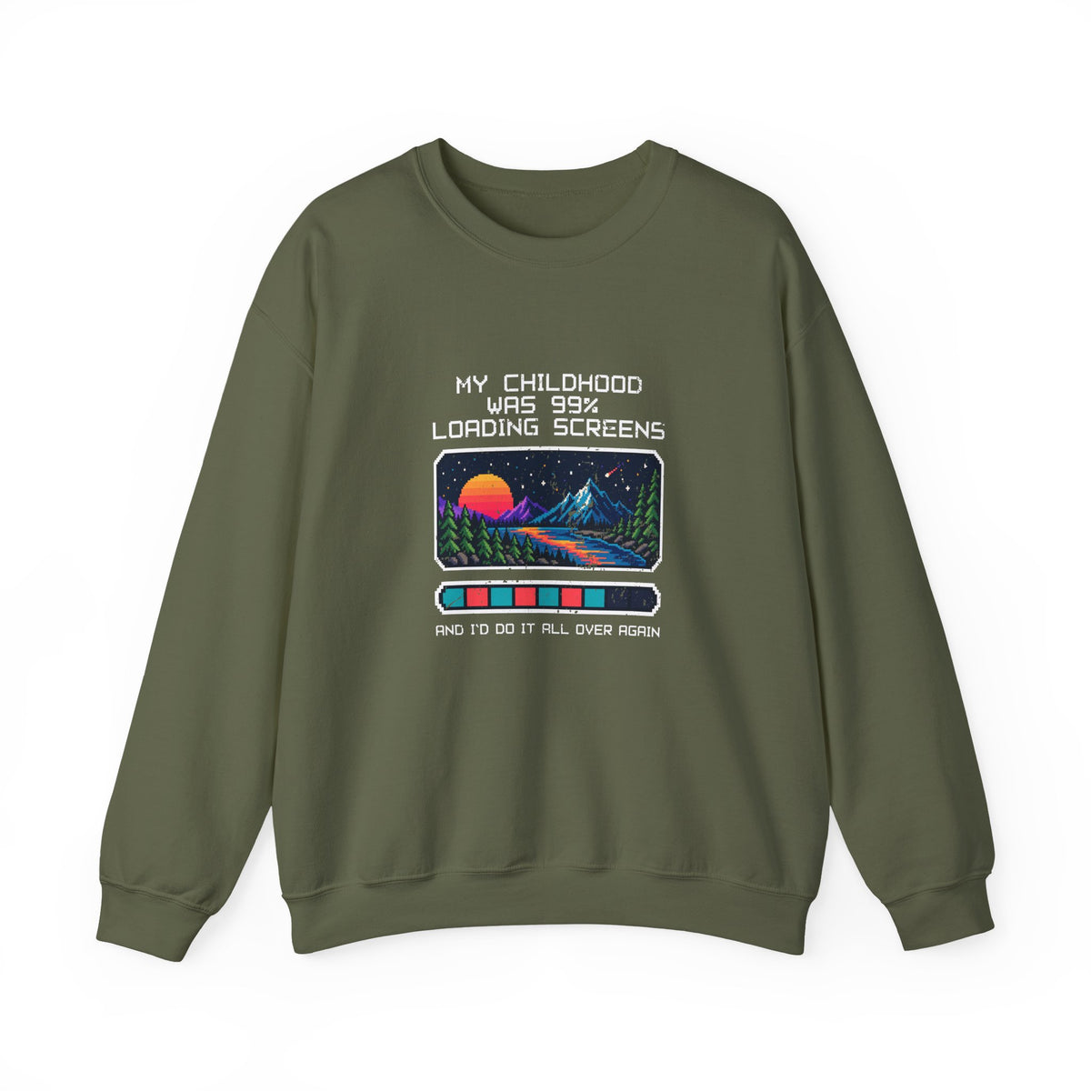 My Childhood Was 99% Loading Screens Sweatshirt