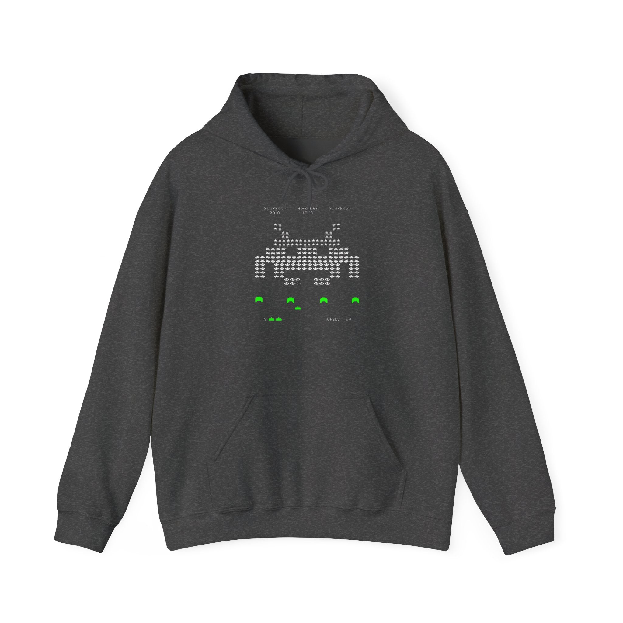 Space Invaders Retro Video Gamer High Score 1978 - Unisex Hooded Sweatshirt