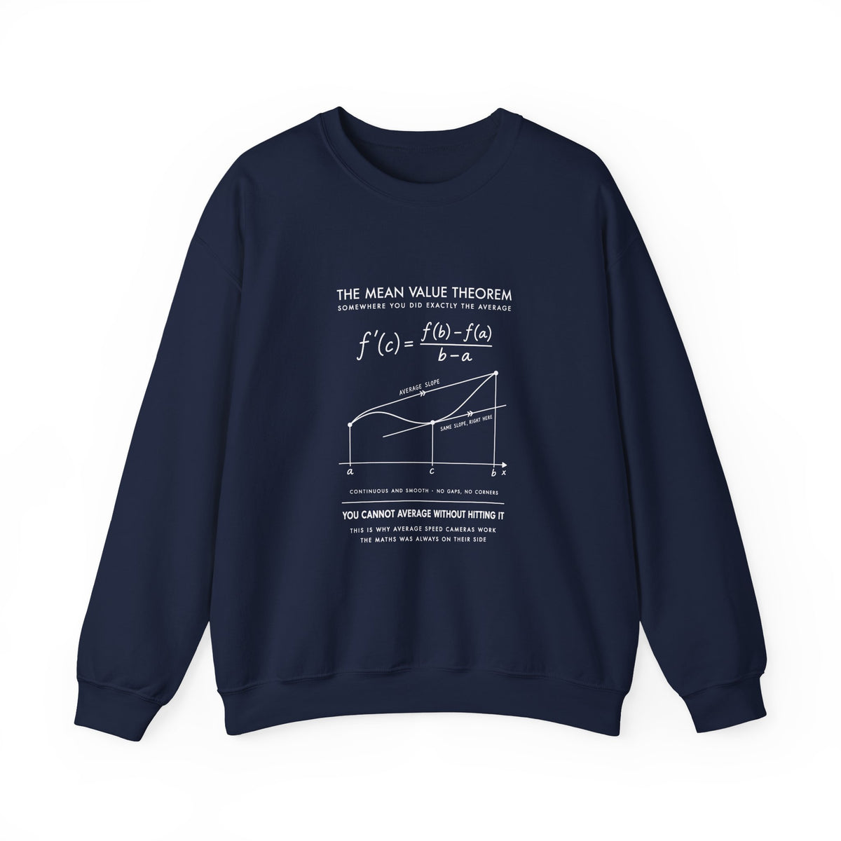 The Mean Value Theorem Sweatshirt