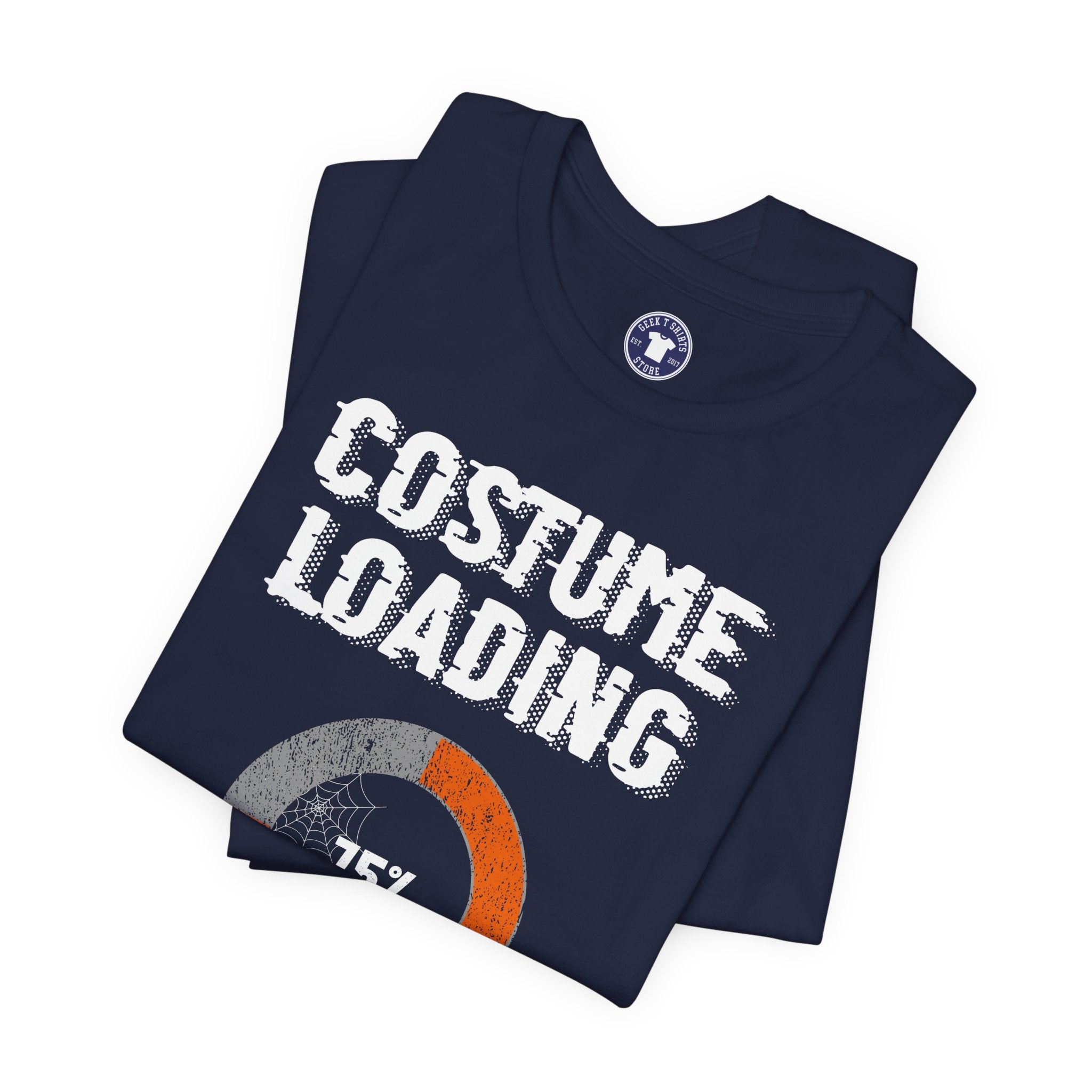 Costume Loading Funny Halloween - Premium Unisex Crewneck T-Shirt