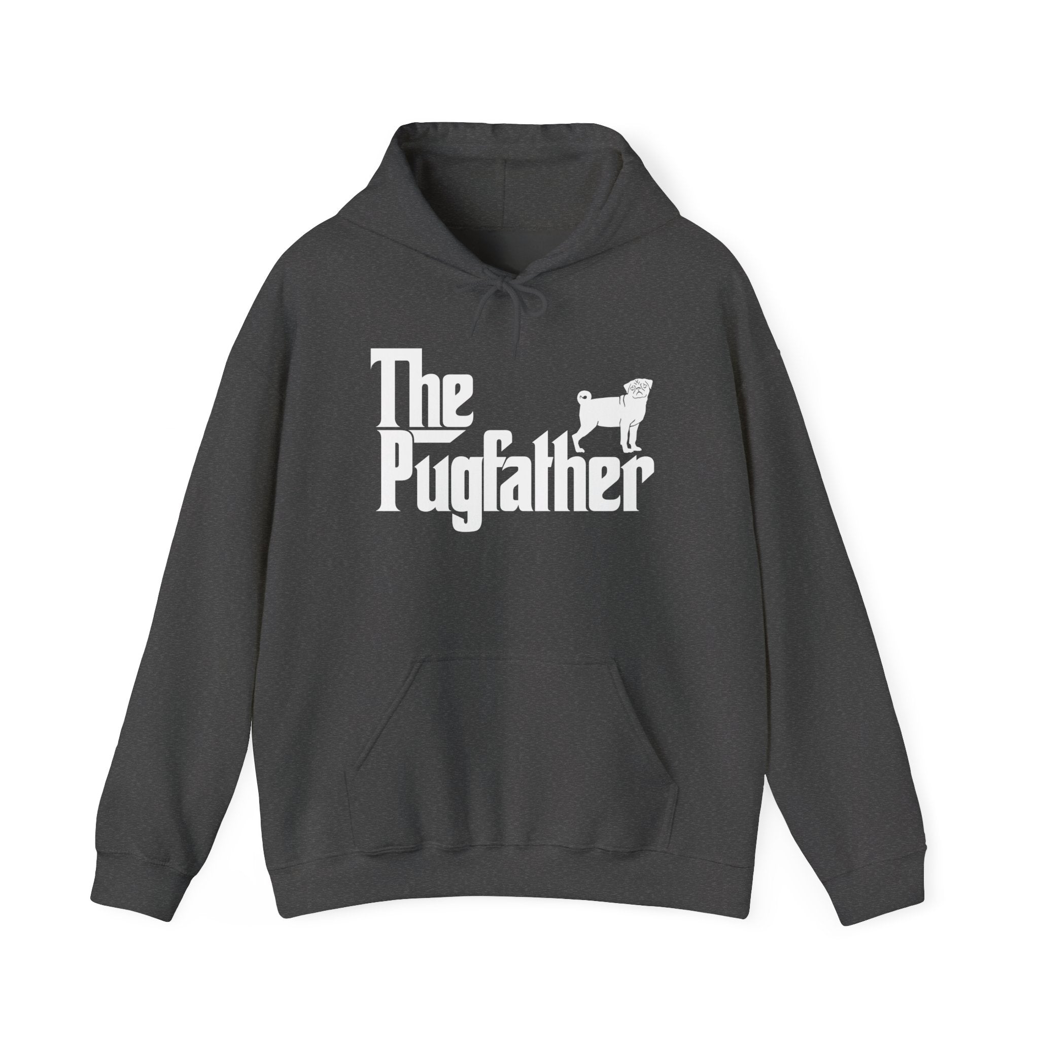 The Pugfather Hoodie - Funny Dog Lover Gift Funny Pug - Unisex Hooded Sweatshirt