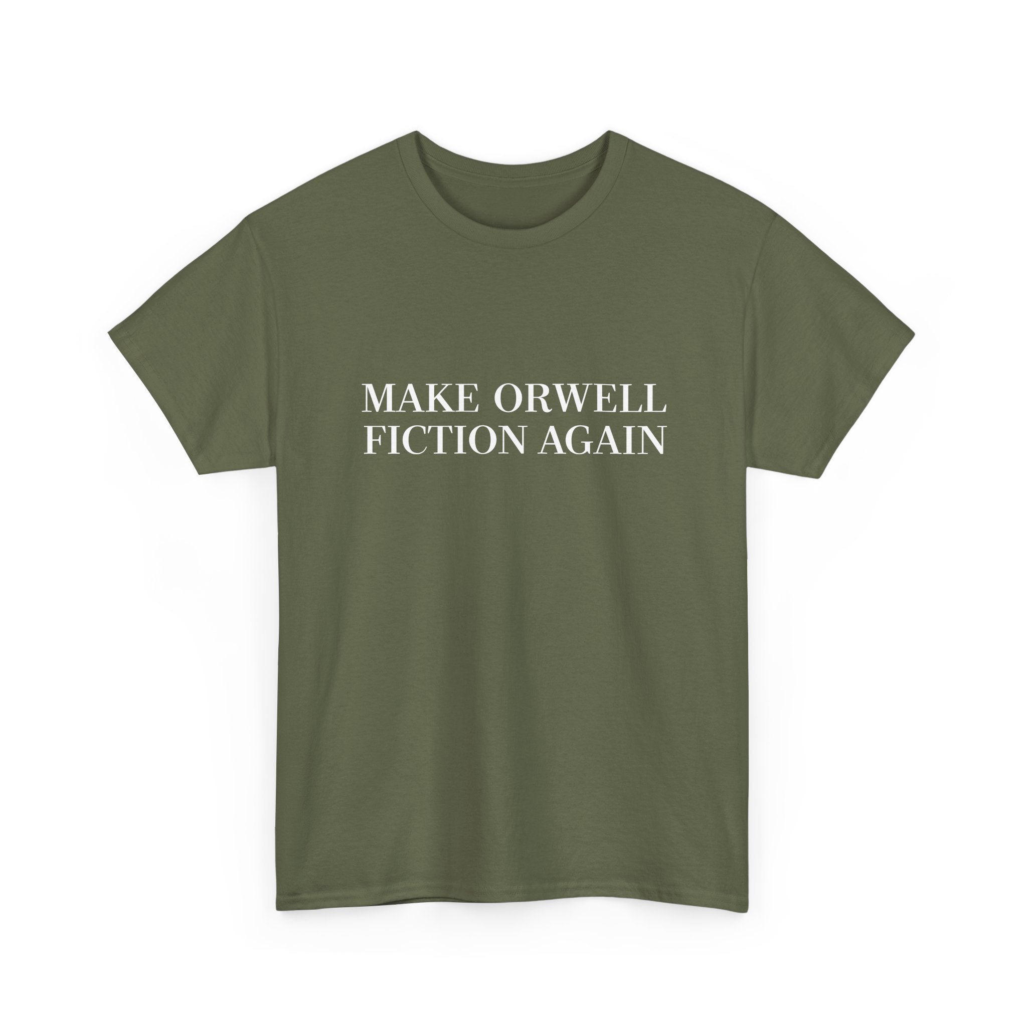 Make Orwell Fiction Again - Unisex Regular Crewneck T-Shirt