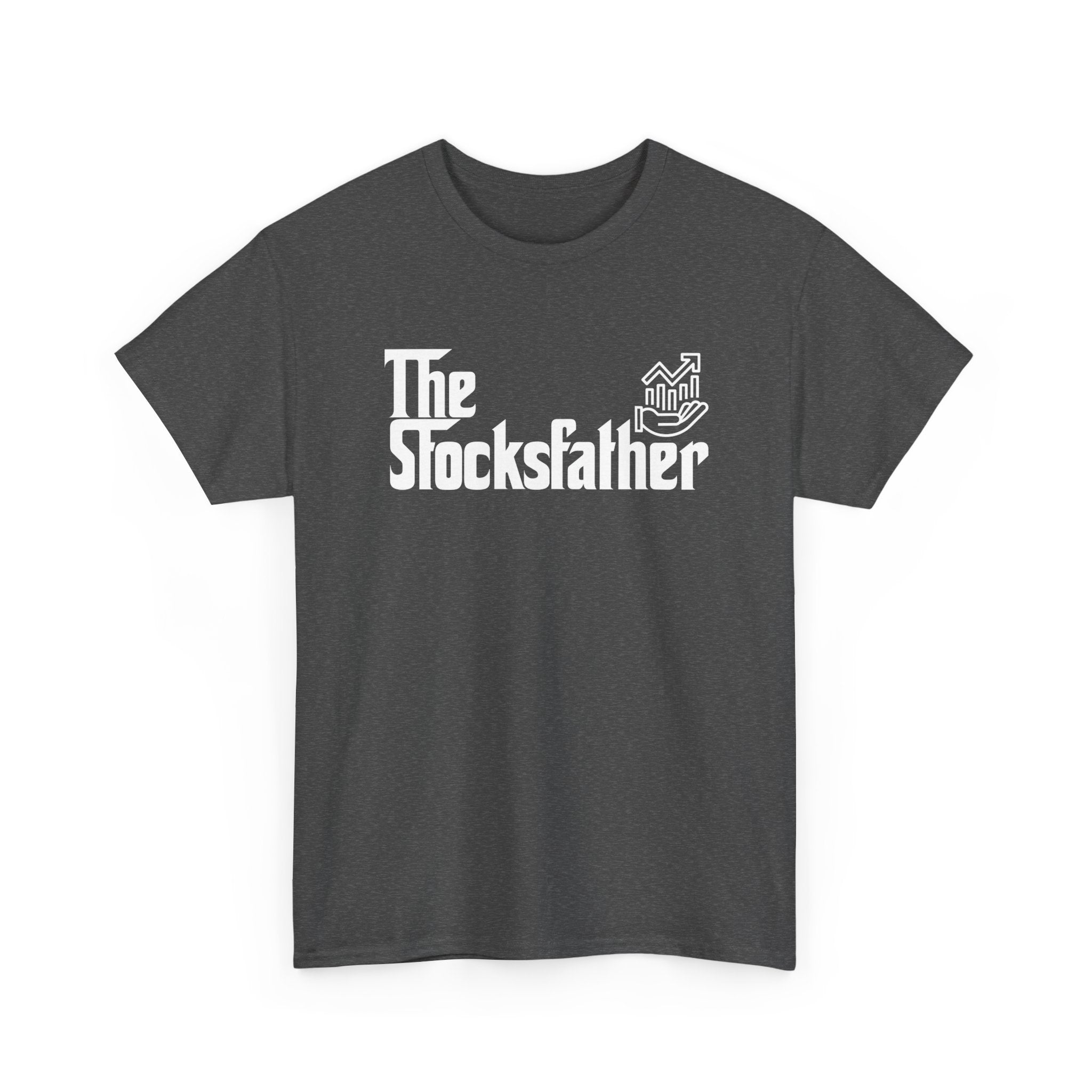 Funny Trader Shirt The Stocksfather Stock Market Dad Gift - Unisex Regular Crewneck T-Shirt