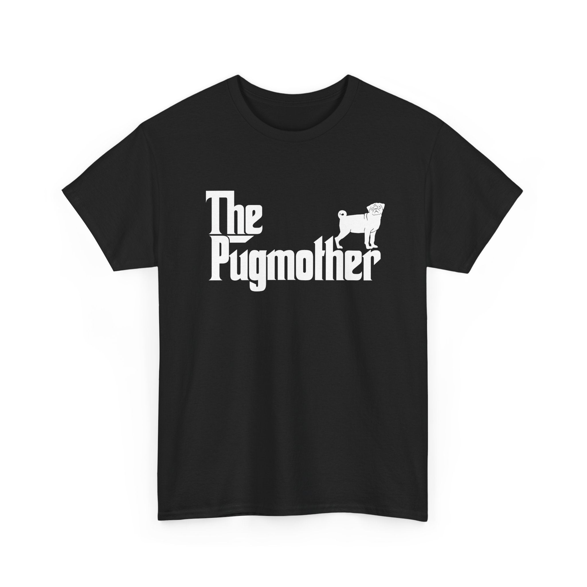Funny Pug Mom Shirt The Pugmother Pug Dog Mom Gift - Unisex Regular Crewneck T-Shirt