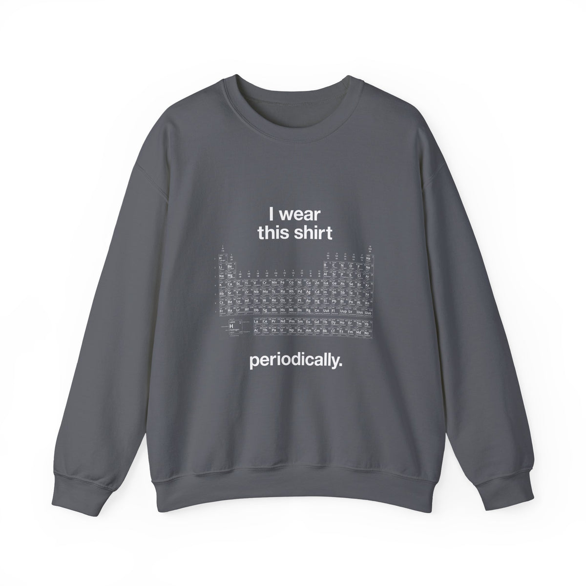 Monochrome Periodic Table Sweatshirt