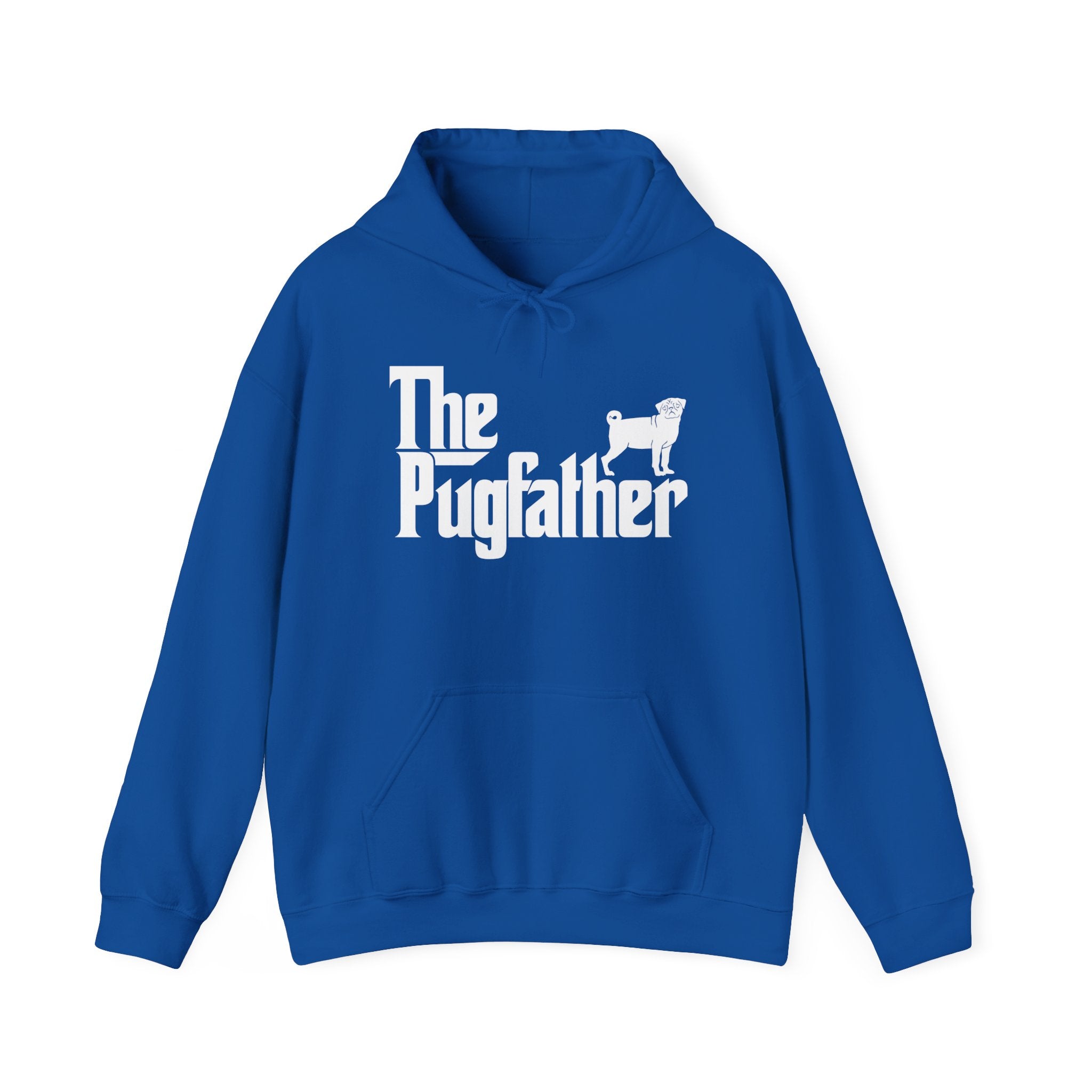 The Pugfather Hoodie - Funny Dog Lover Gift Funny Pug - Unisex Hooded Sweatshirt