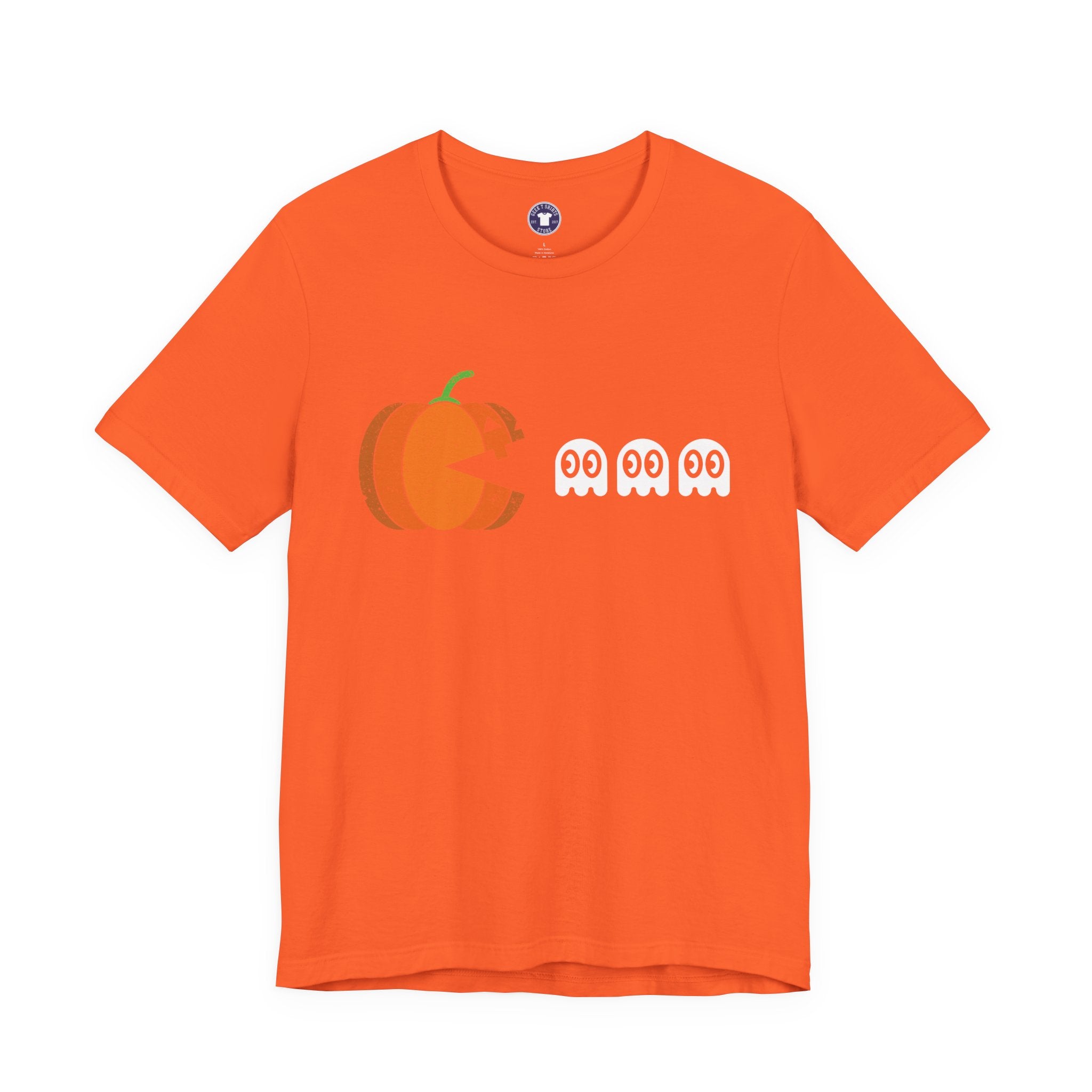 Halloween Retro Gamer - Premium Unisex Crewneck T-Shirt