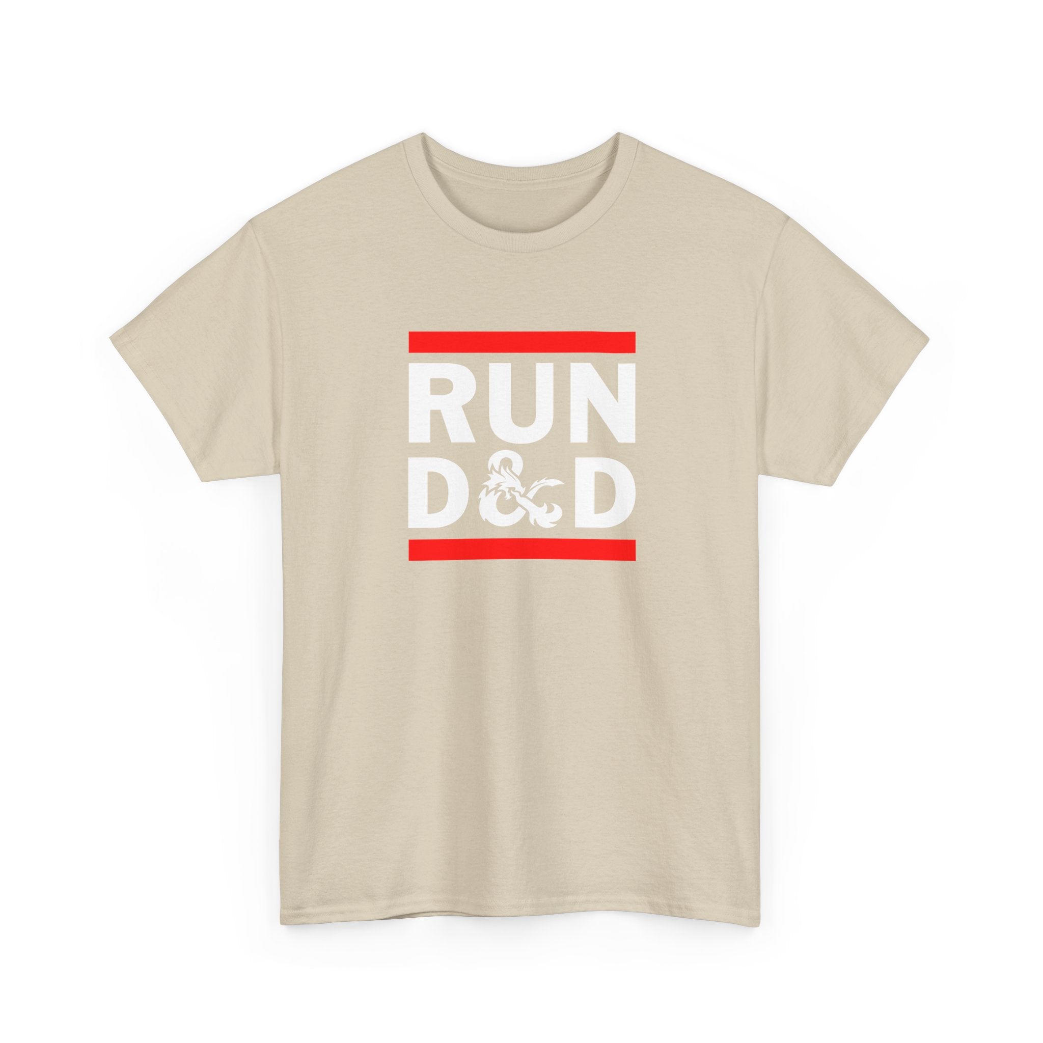 RUN DnD - Geek Role Play Gamer - Regular Unisex Crewneck T-Shirt