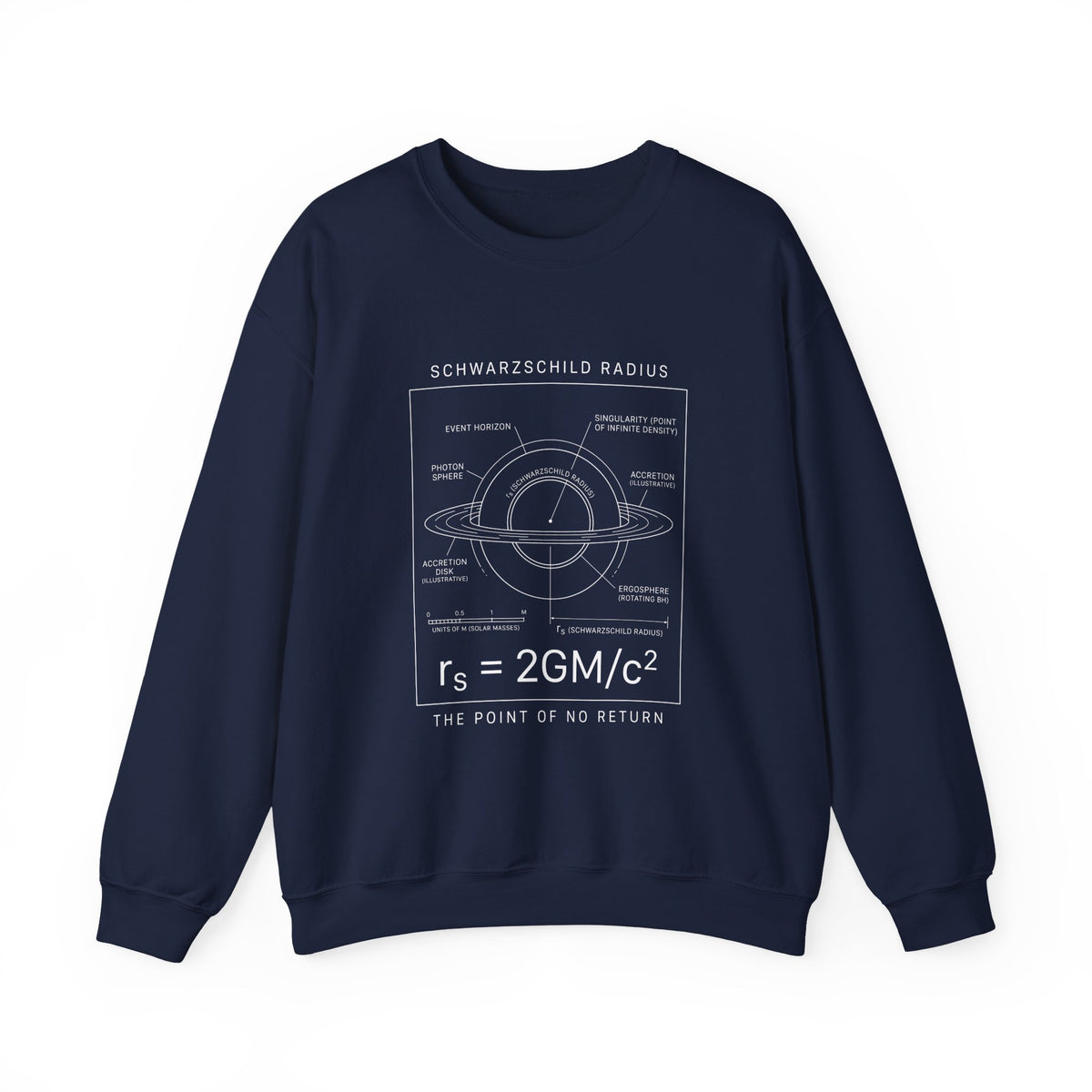 The Schwarzschild Radius Sweatshirt